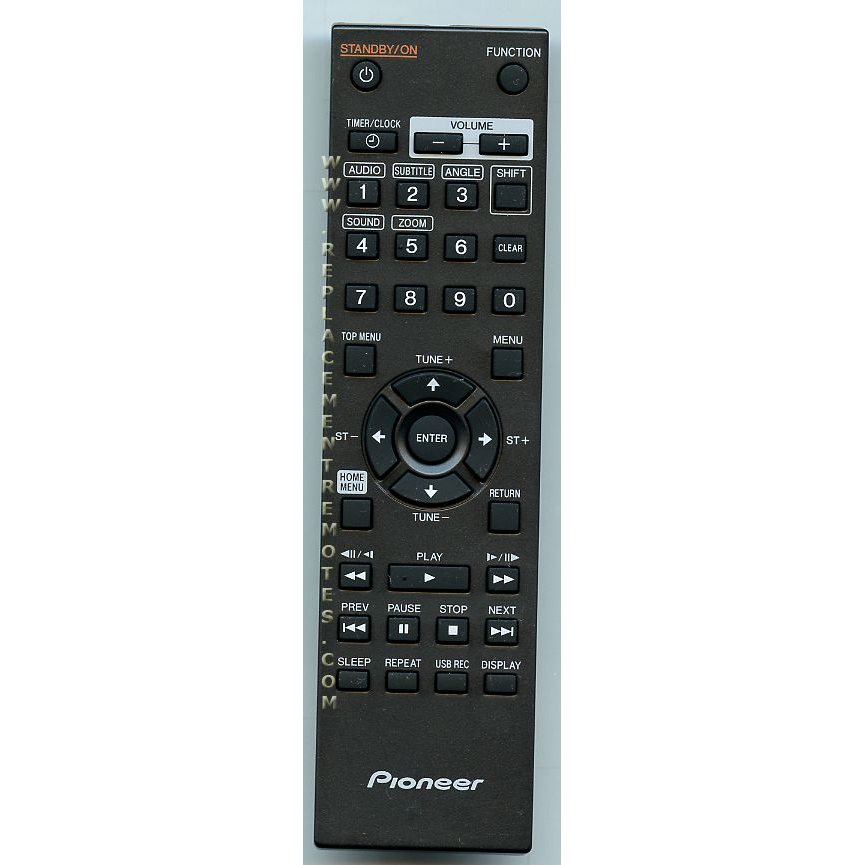 Control remoto de audio Pioneer 076E0RX021