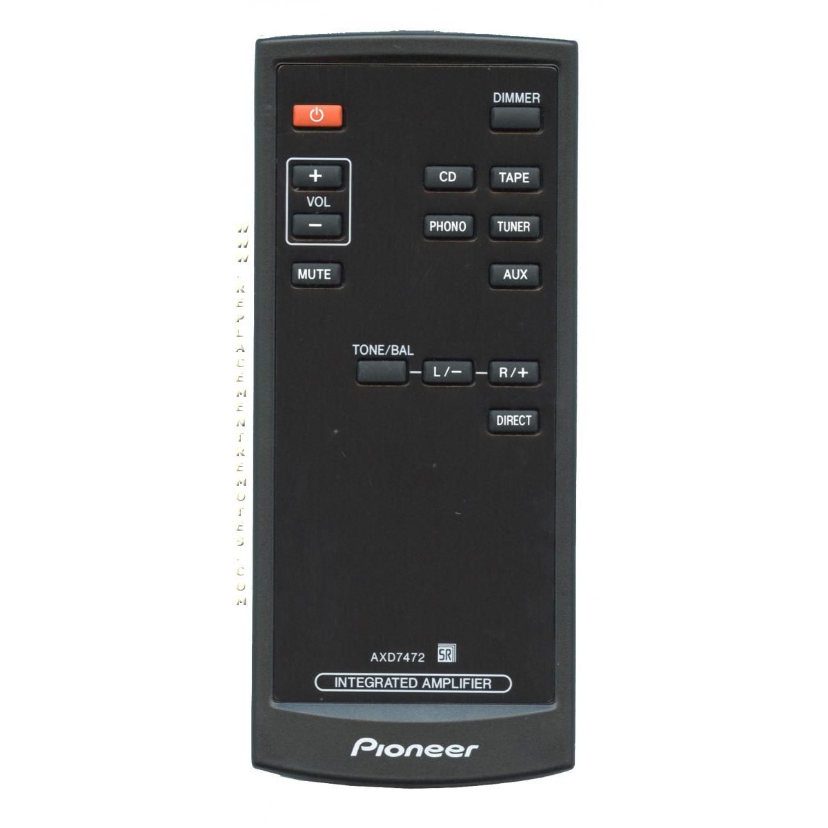Replacement AXD7559 Remote Control For Pioneer Integrated Amplifier A-A9MK2-K