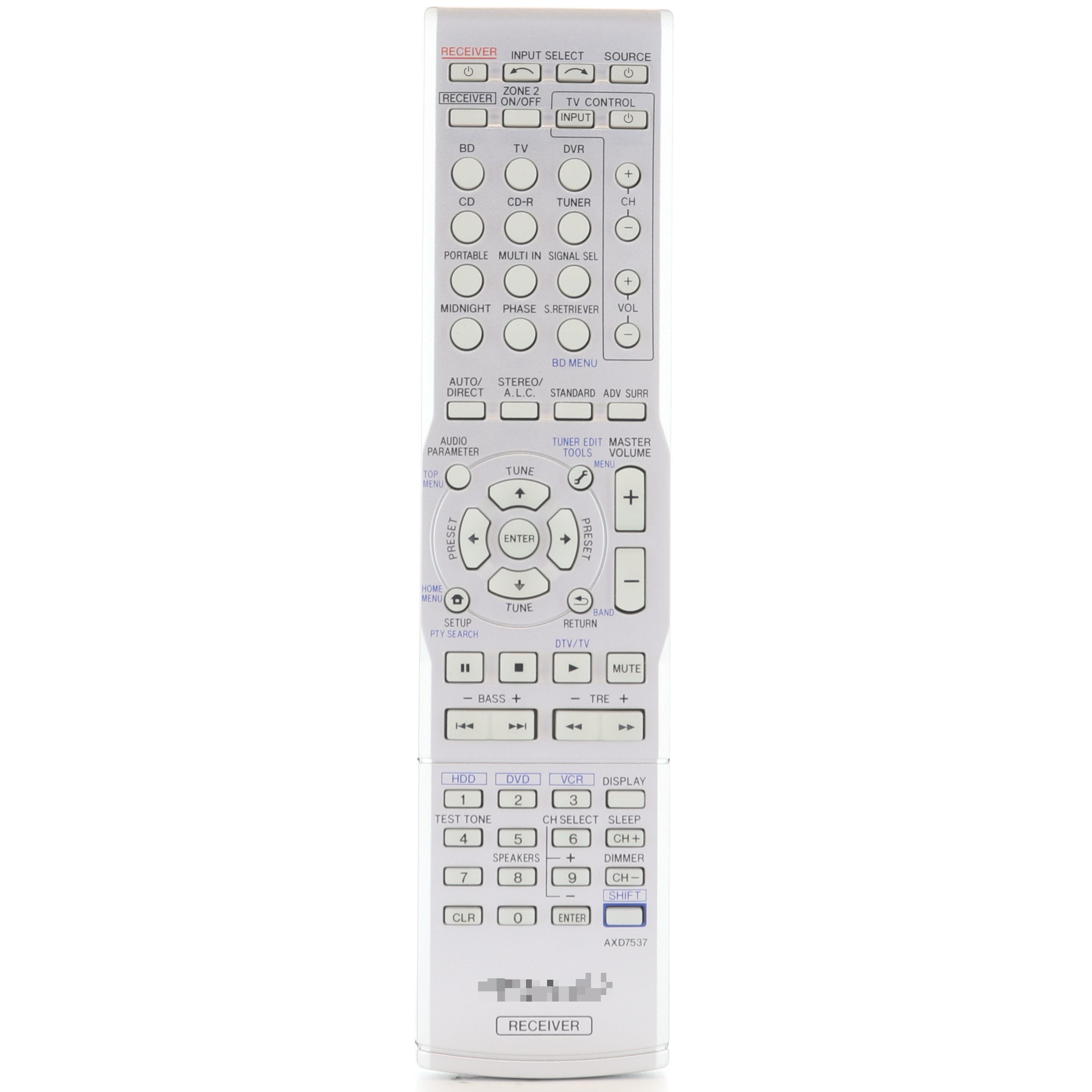 Télécommande pour récepteur audio-vidéo Pioneer AXD7537 - AXD7537