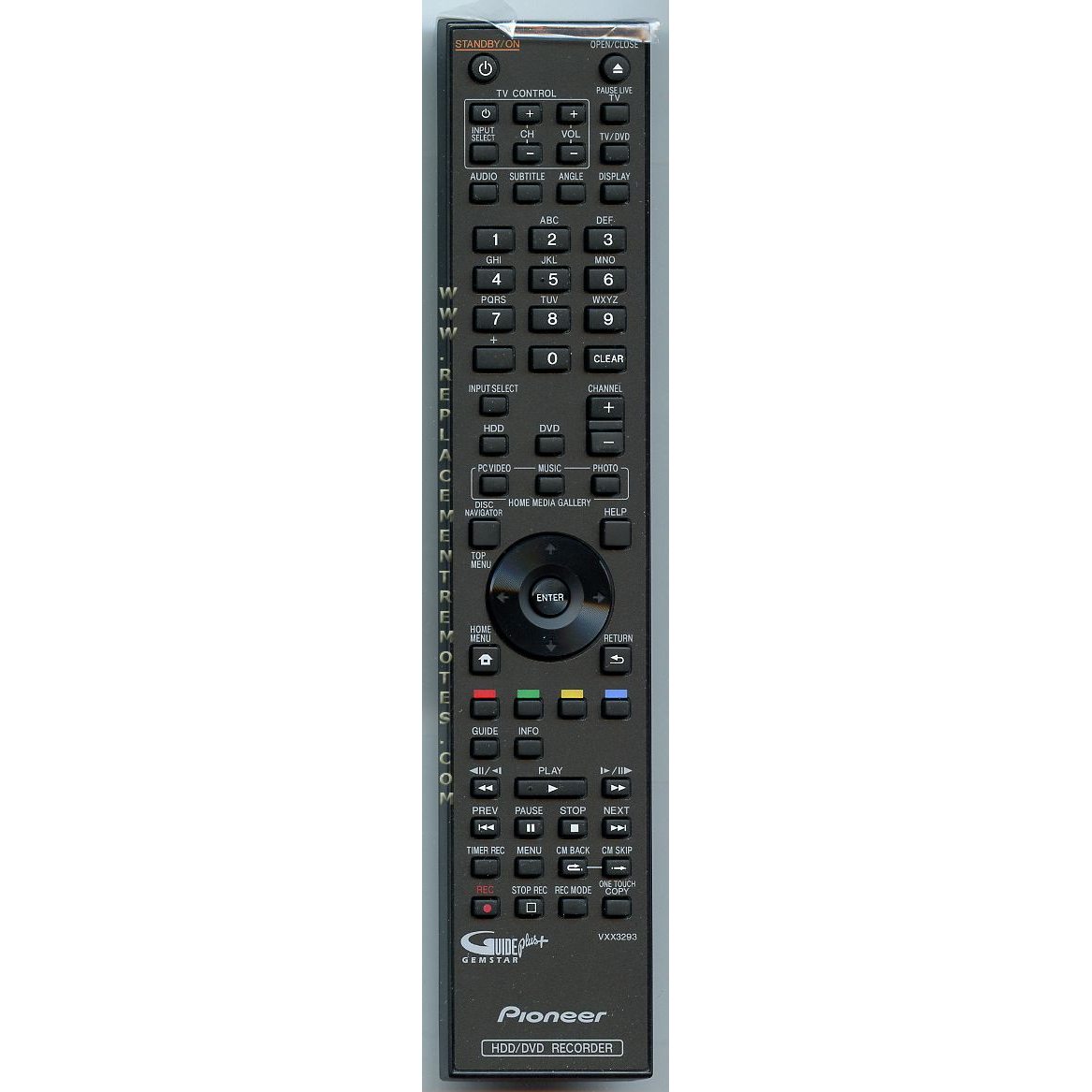 Pioneer VXX3293 Audio Remote Control