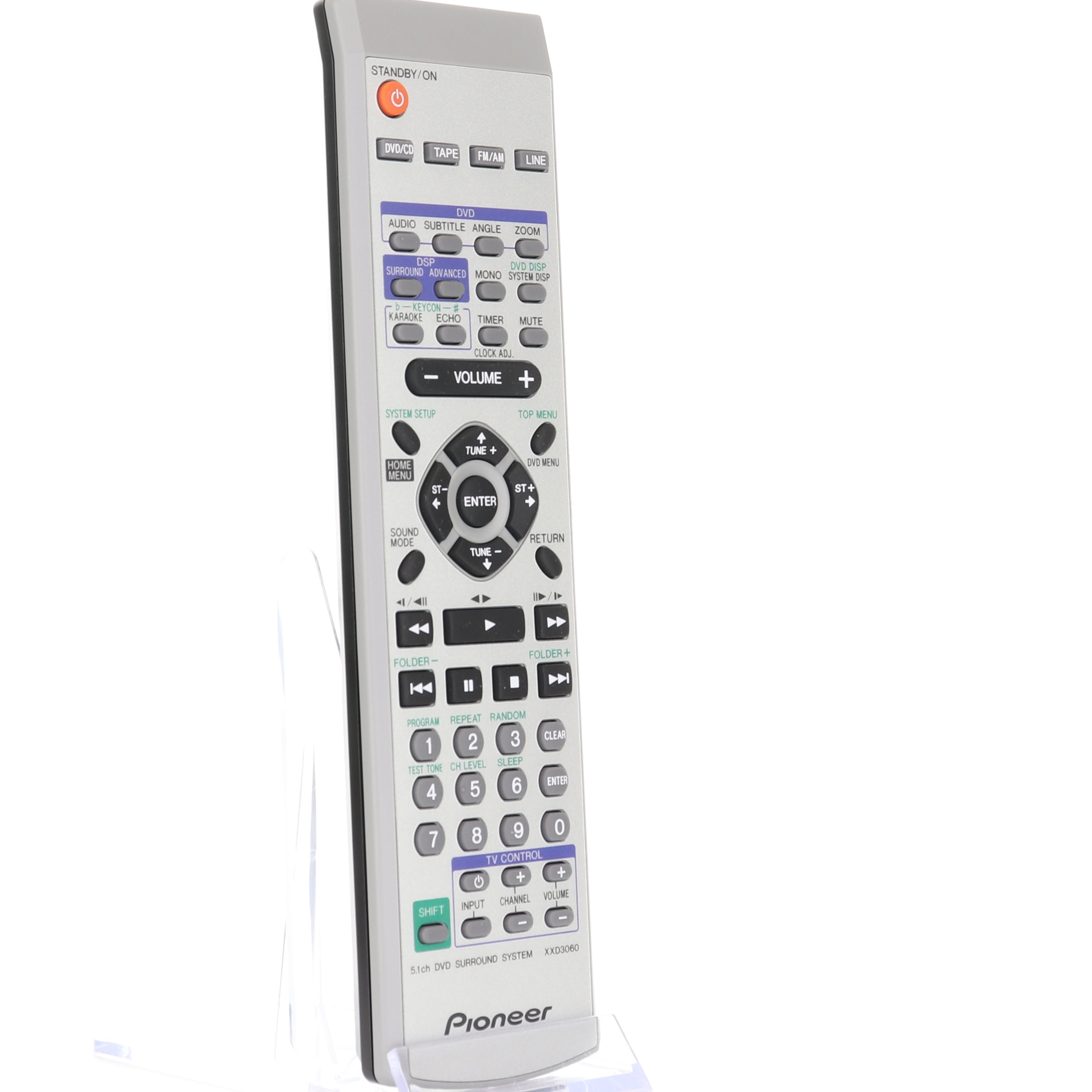 Control remoto para sistema de sonido envolvente Pioneer XXD3060 5.1 DVD - XXD3060