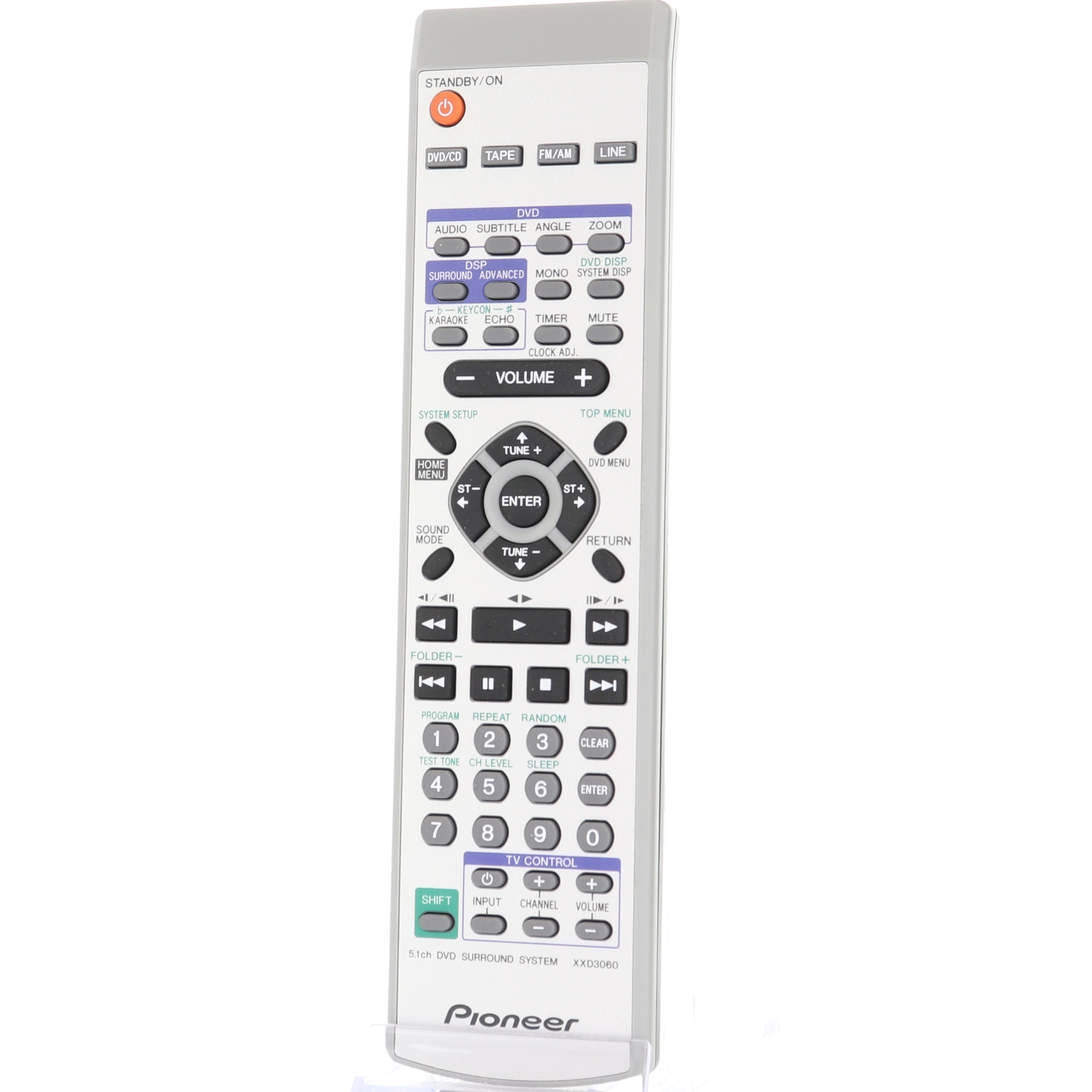 Control remoto para sistema de sonido envolvente Pioneer XXD3060 5.1 DVD - XXD3060