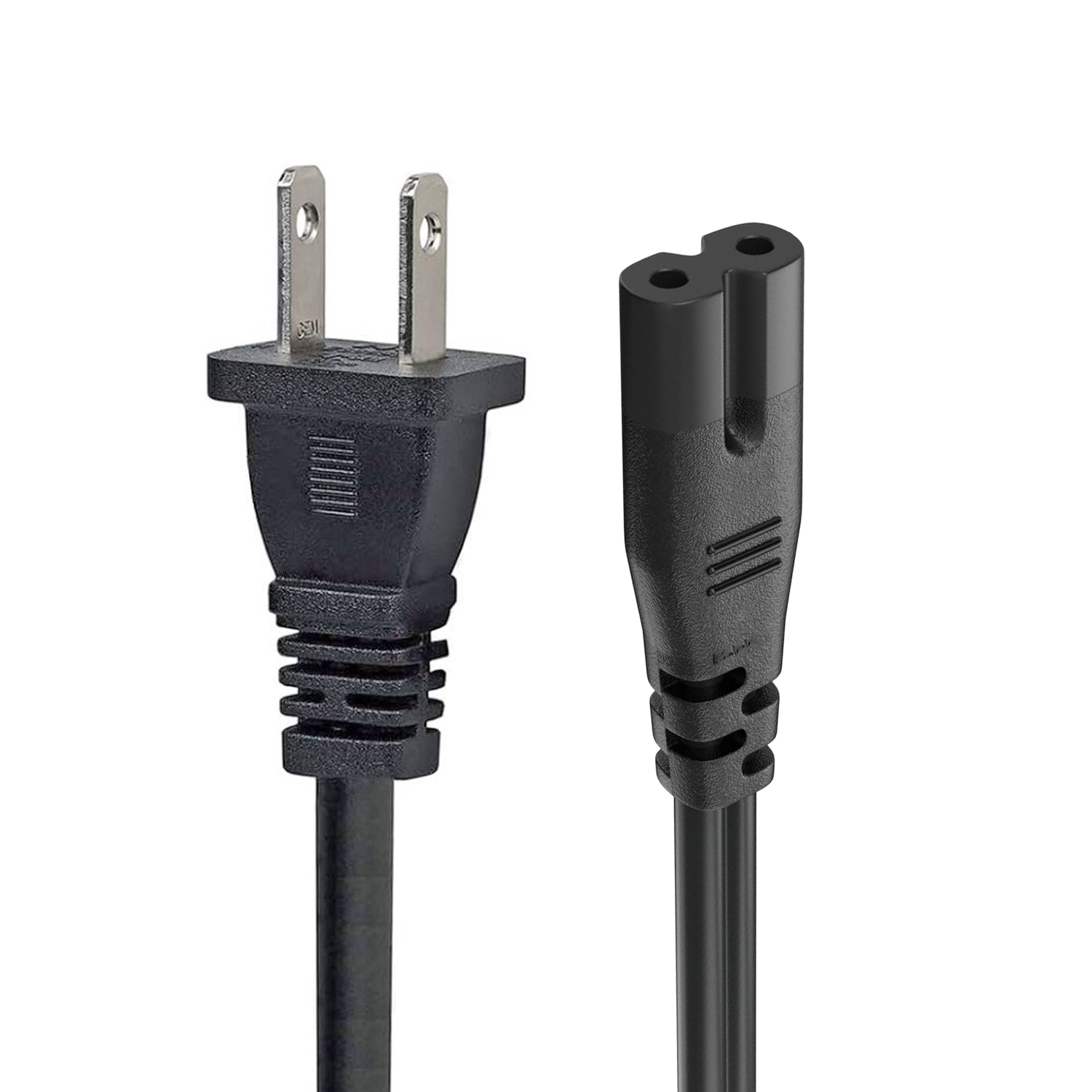 TCL TV 6-Foot AC Power Cord with C7 - Figure-8 female Connector | Goog