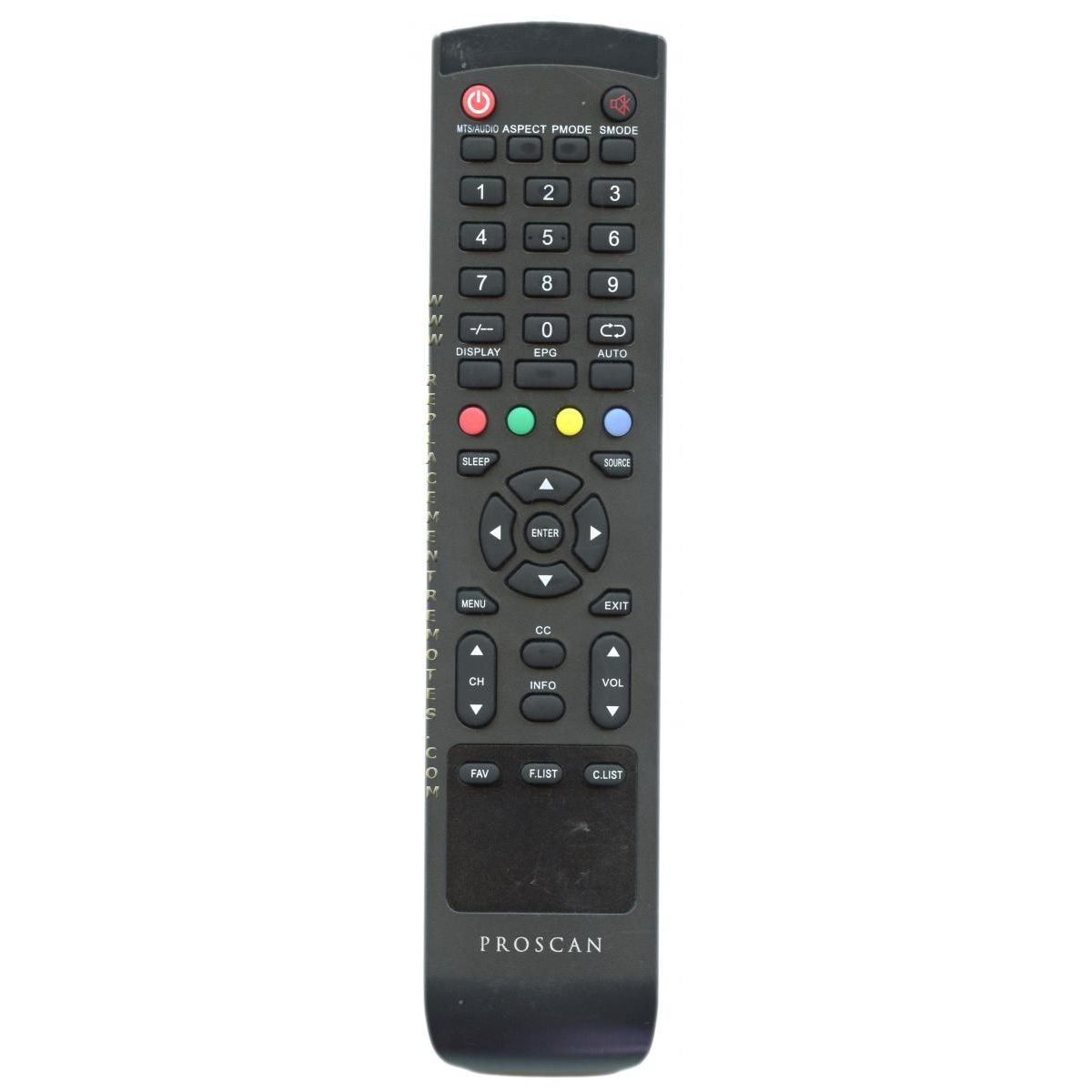 Télécommande TV Proscan PLDED3273AB