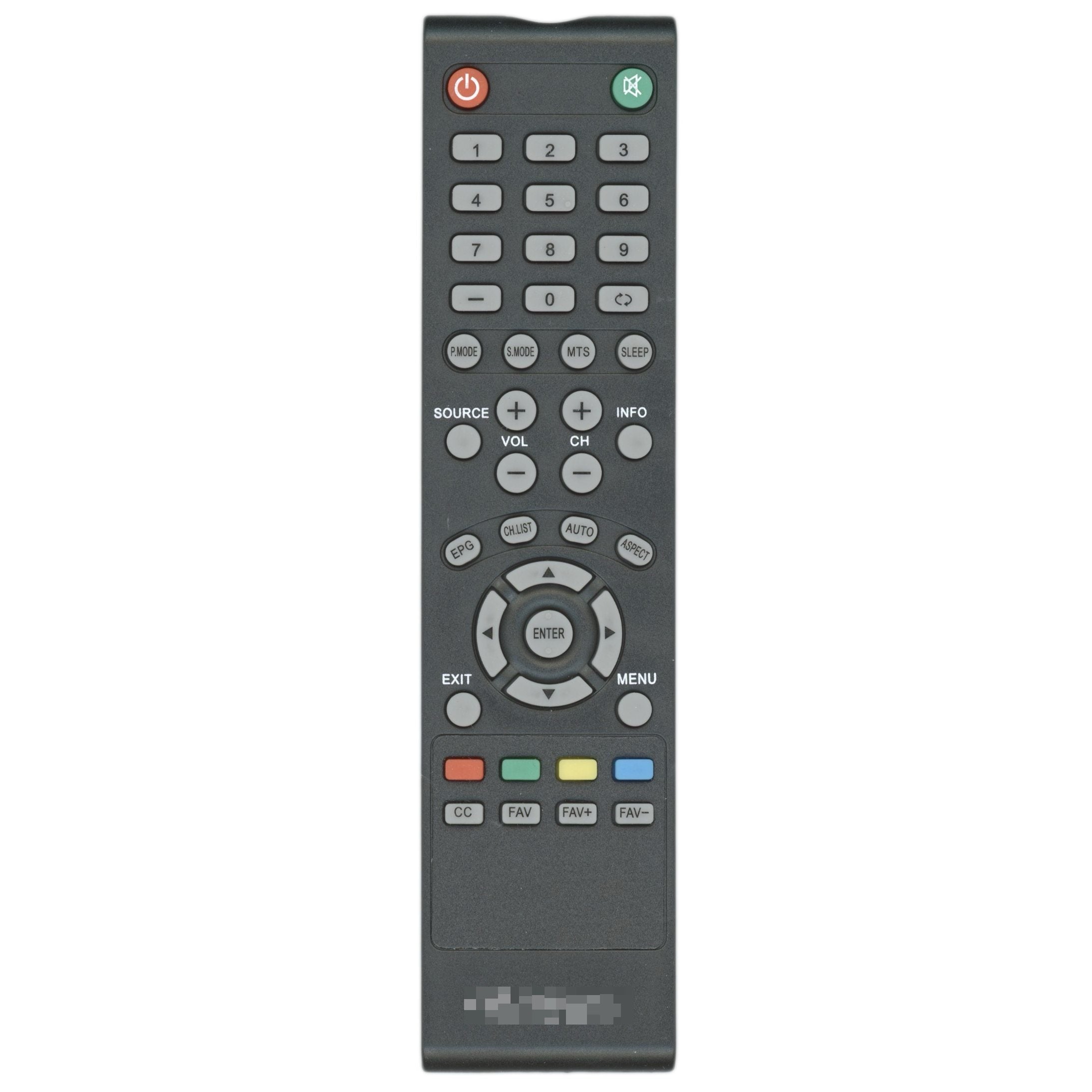 Proscan PROSCANPL1.0 TV Remote Control
