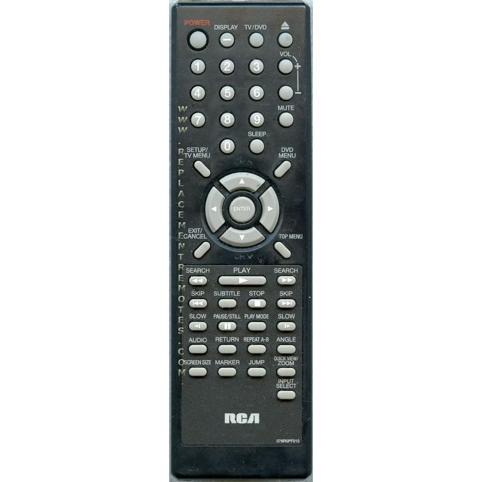 Original RCA IR Remote Control For RCA Class HD LCD LED TVs – Wireless, Black