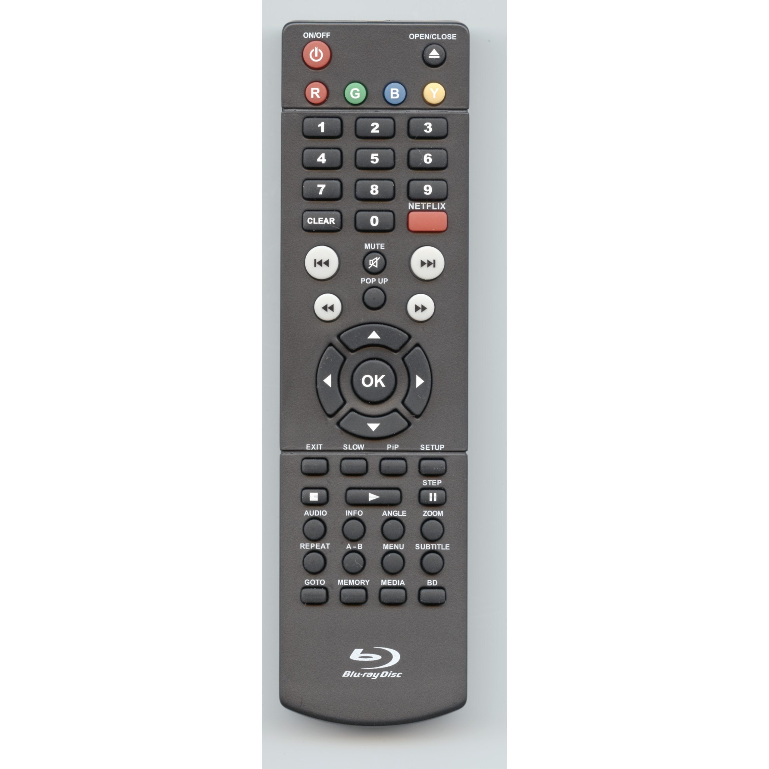 Control remoto de Blu-ray RCA BRC11082E