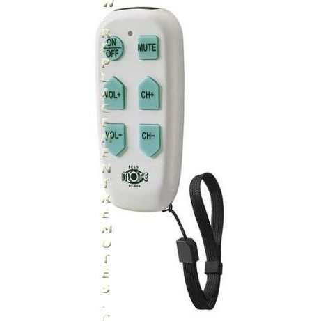 Control remoto universal para televisores RCA DT04 de 1 dispositivo