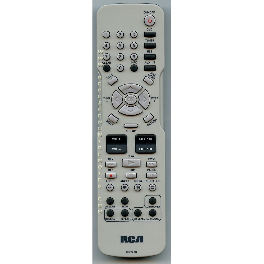 Control remoto para cine en casa RCA RCR192AD2