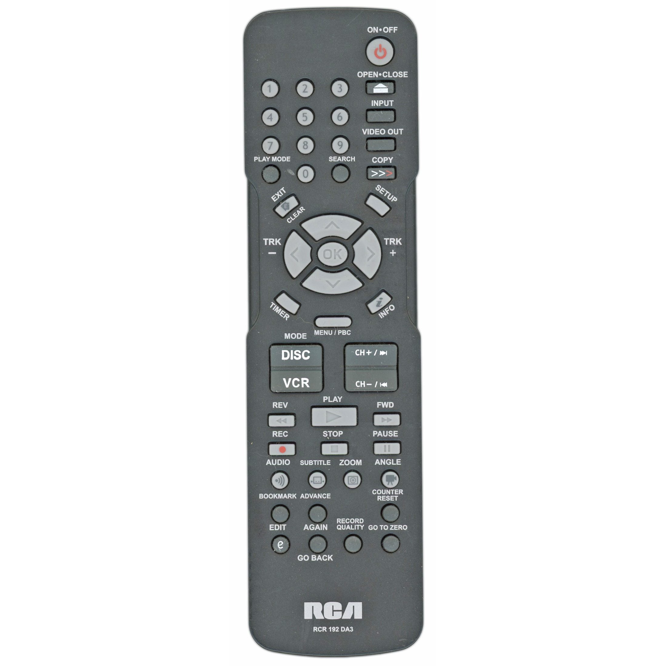 Control remoto para cine en casa RCA RCR192DA3