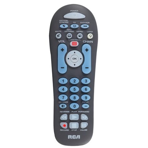 Control remoto universal RCA RCR314WZ para 3 dispositivos