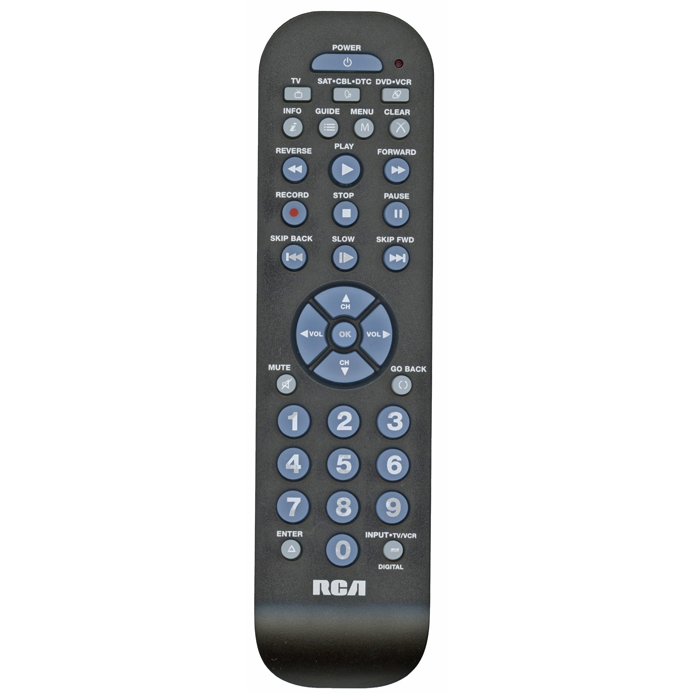 Control remoto universal RCA RCR3273R para 3 dispositivos