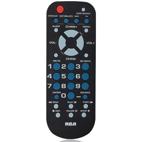 Télécommande universelle RCA RCR504BZ pour 4 appareils
