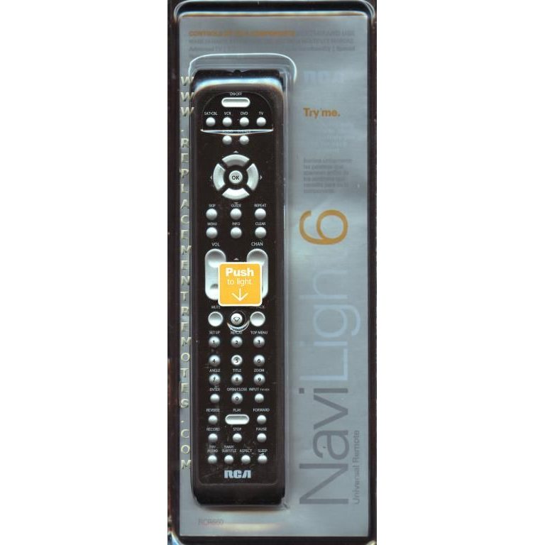 Télécommande universelle avancée RCA RCR660