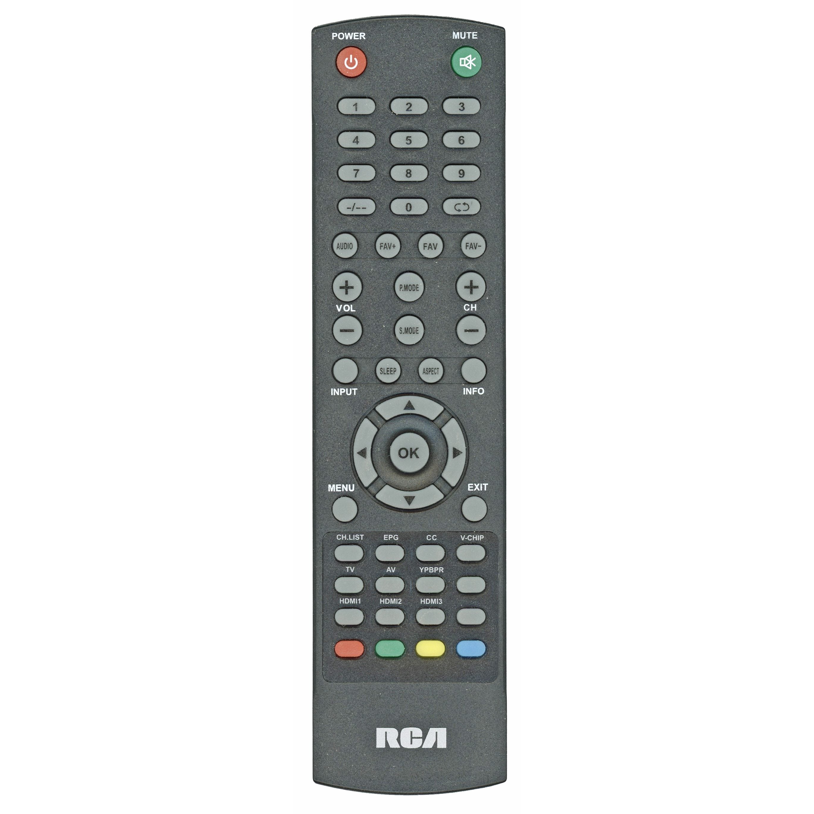 Control remoto de TV RCA RCRLDED001