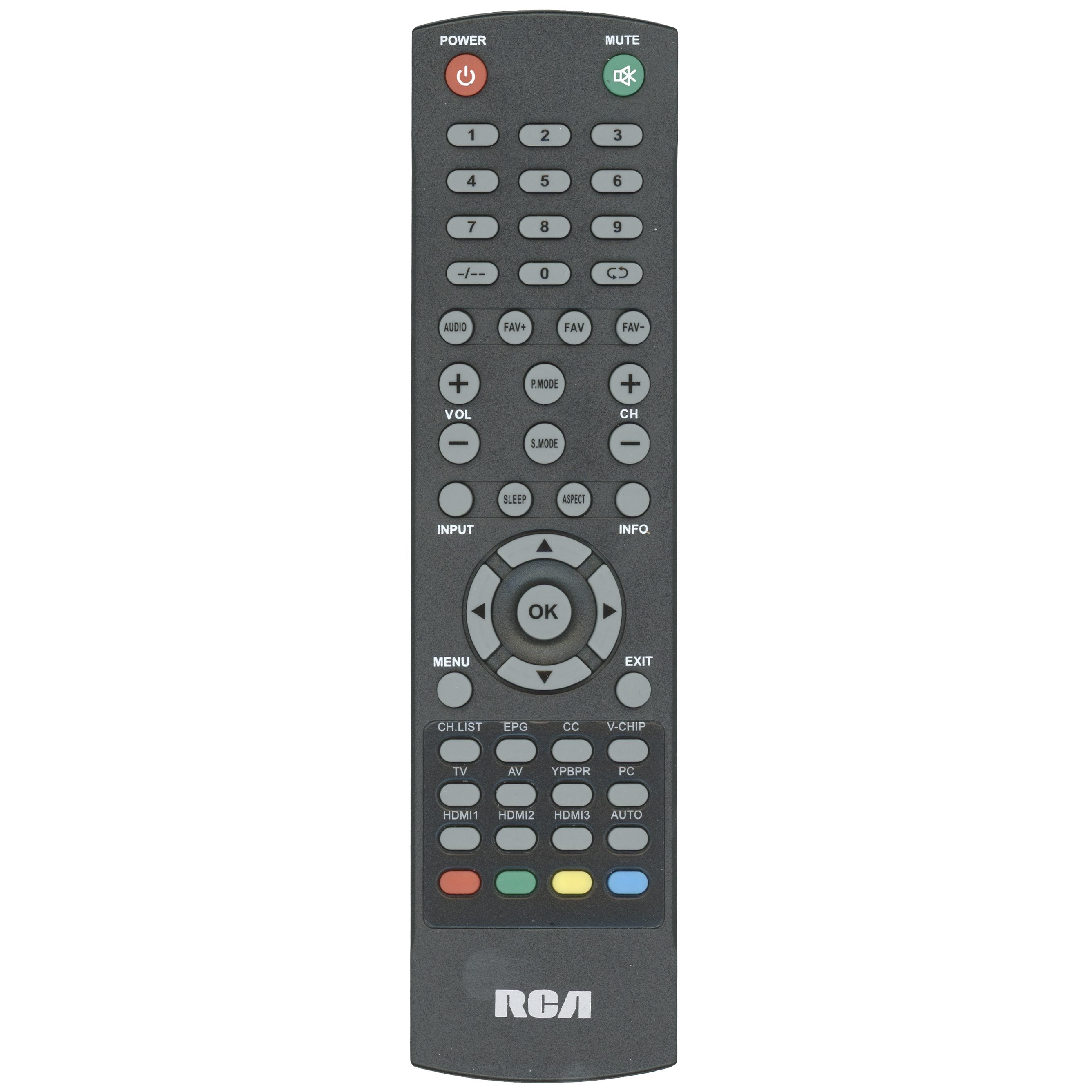 Control remoto de TV RCA RCRLDED002