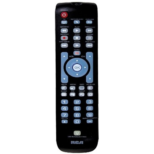 Control remoto universal RCA RCRN03BZ para 3 dispositivos