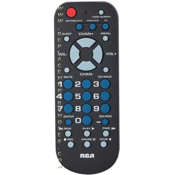 Télécommande universelle RCA RCU503BR pour 3 appareils