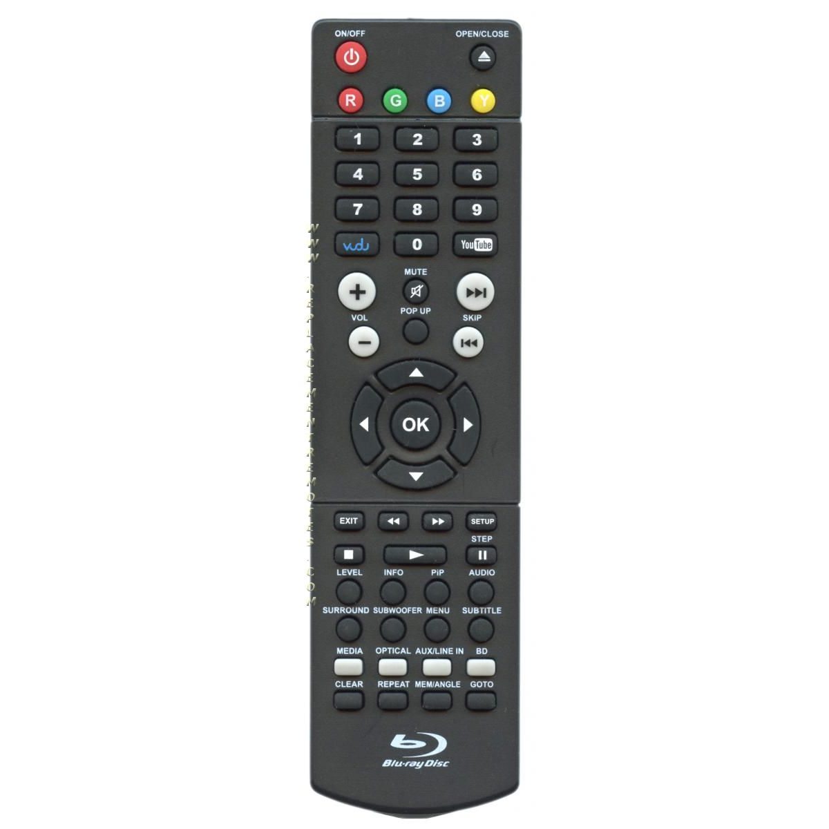 Control remoto para cine en casa RCA RTB10323LW