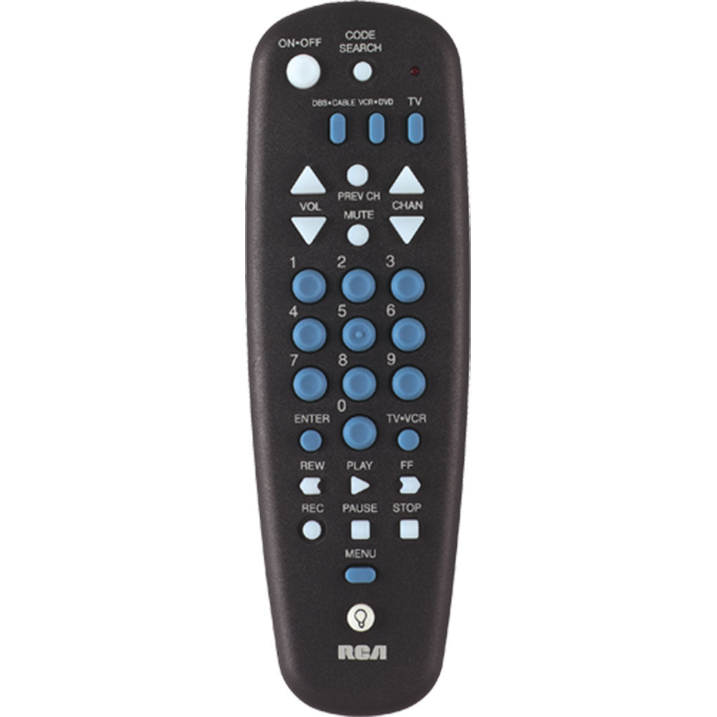 Control remoto universal RCA RCU300T para 3 dispositivos