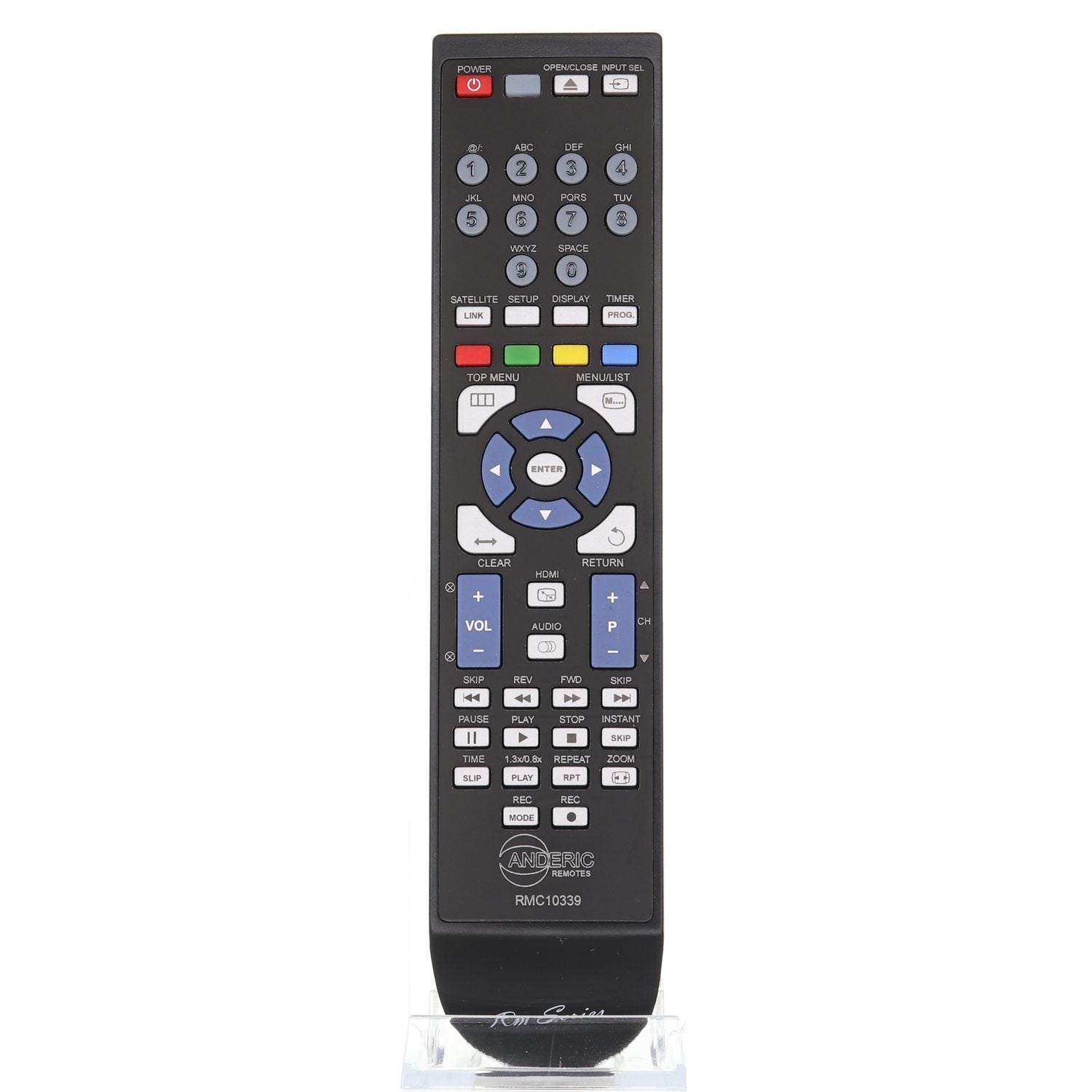Control remoto Anderic SER0265 para grabadora de video digital Toshiba DVDR - RMC10339