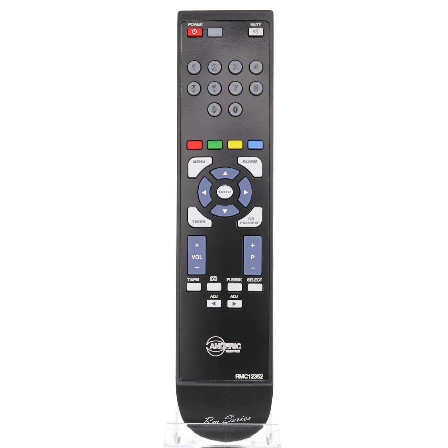 Anderic RMC12352 Replacement Master TV Remote Control for Zenith Commercial/Hospitality TVs