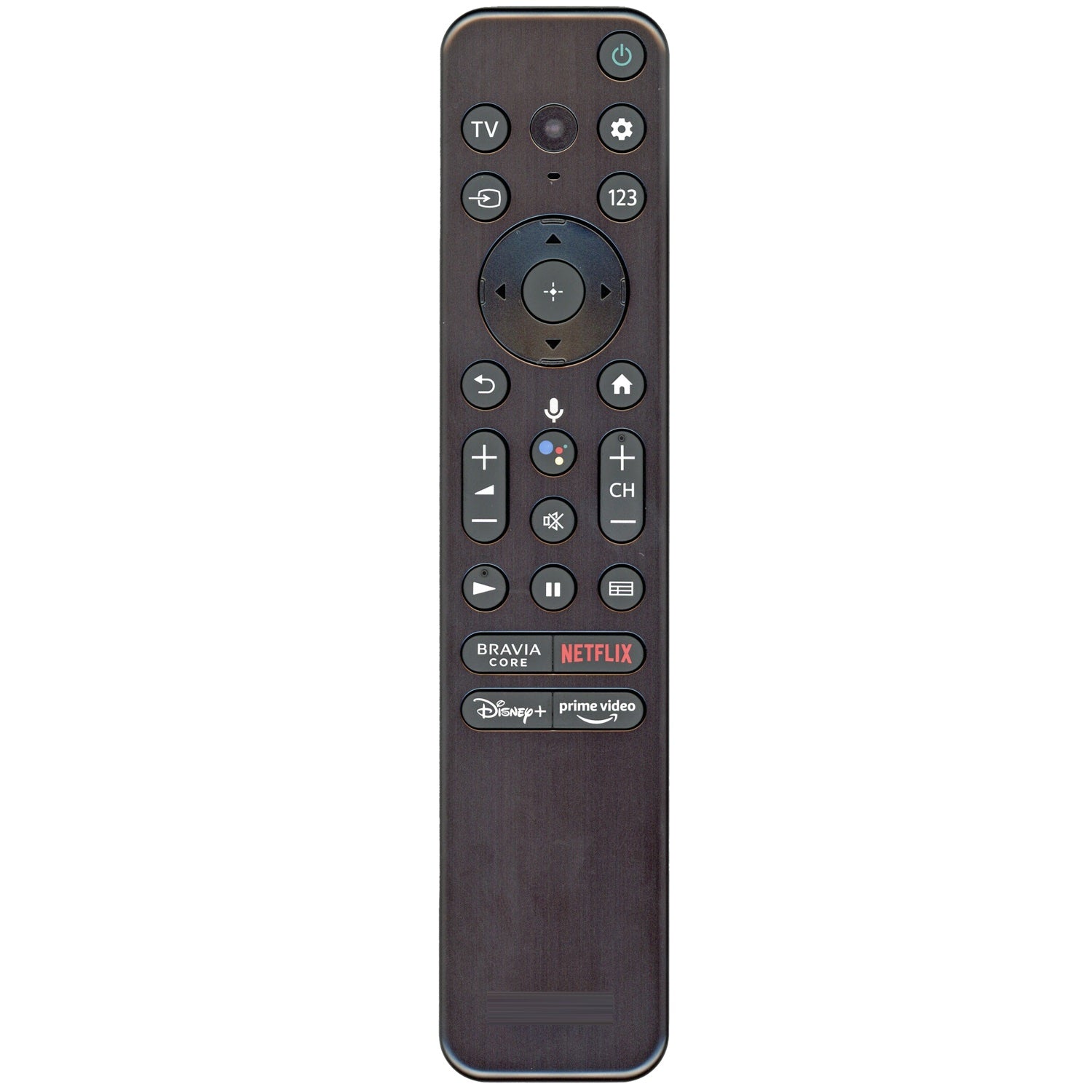 Sony RMF-TX900U Smart TV Google Remote Control with Voice | 4K HDR | OLED | Bravia Core | Netflix | Disney + | Prime Video - 1-013-685-22