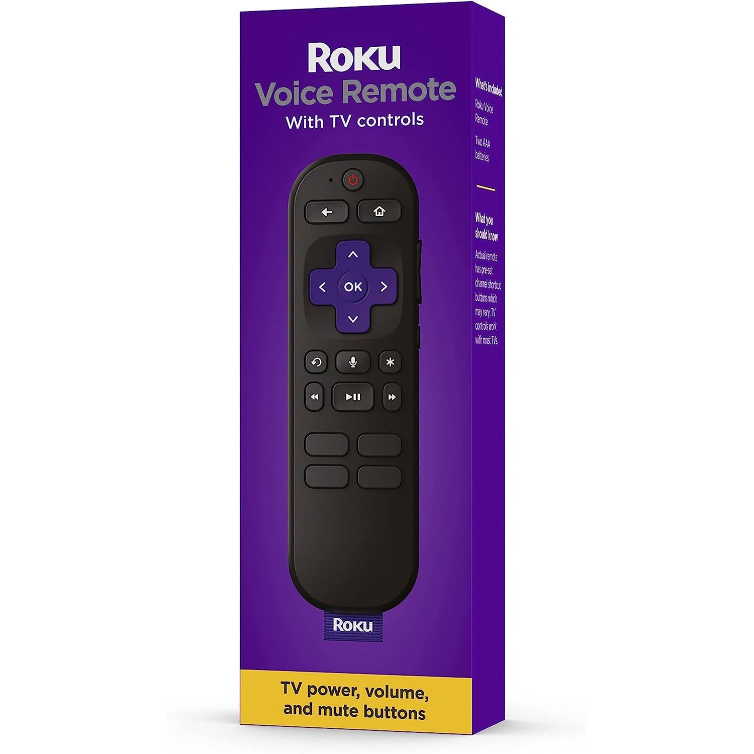 Control remoto universal de transmisión Roku RC-A1R