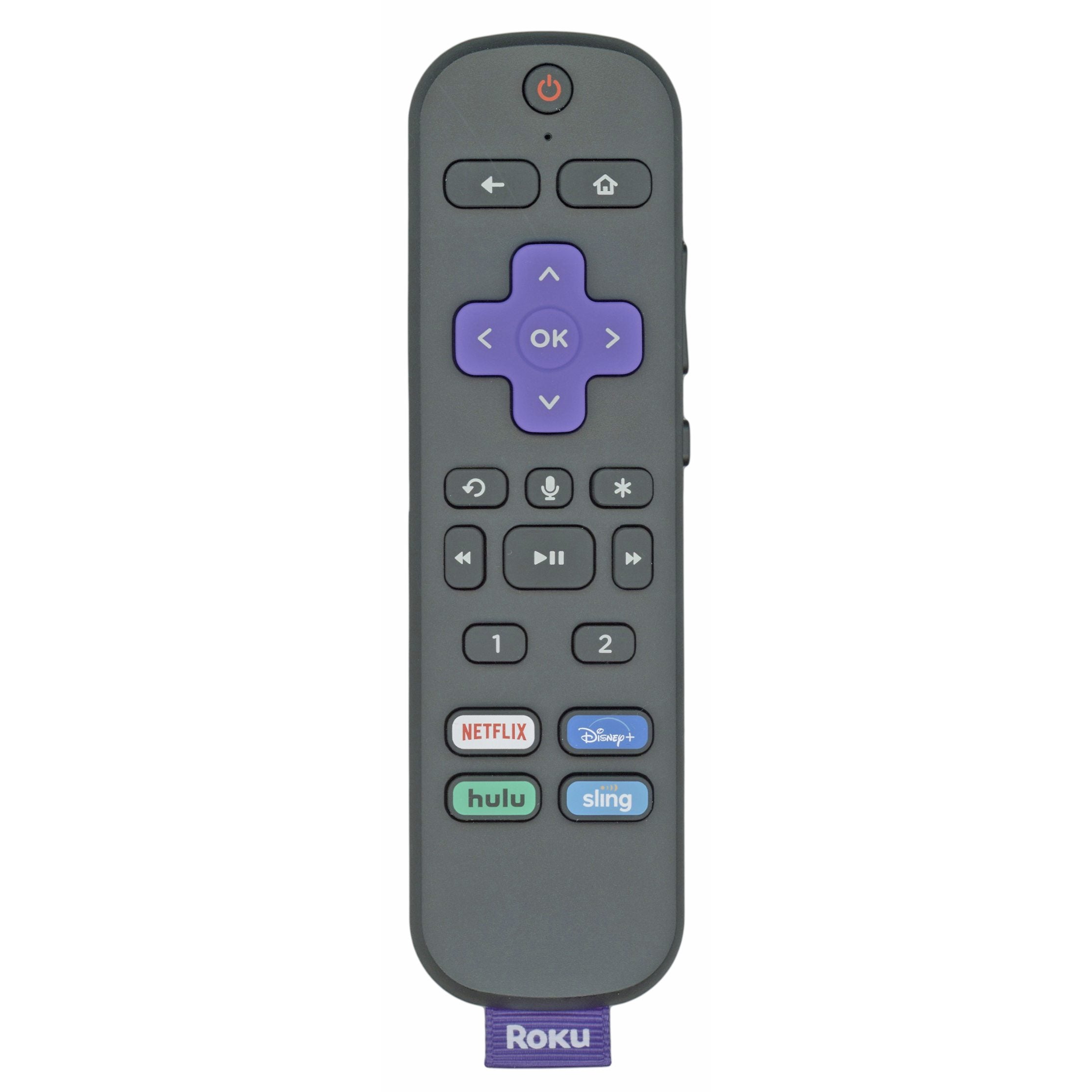 Télécommande de streaming vocale améliorée Roku RC506 avec port pour casque