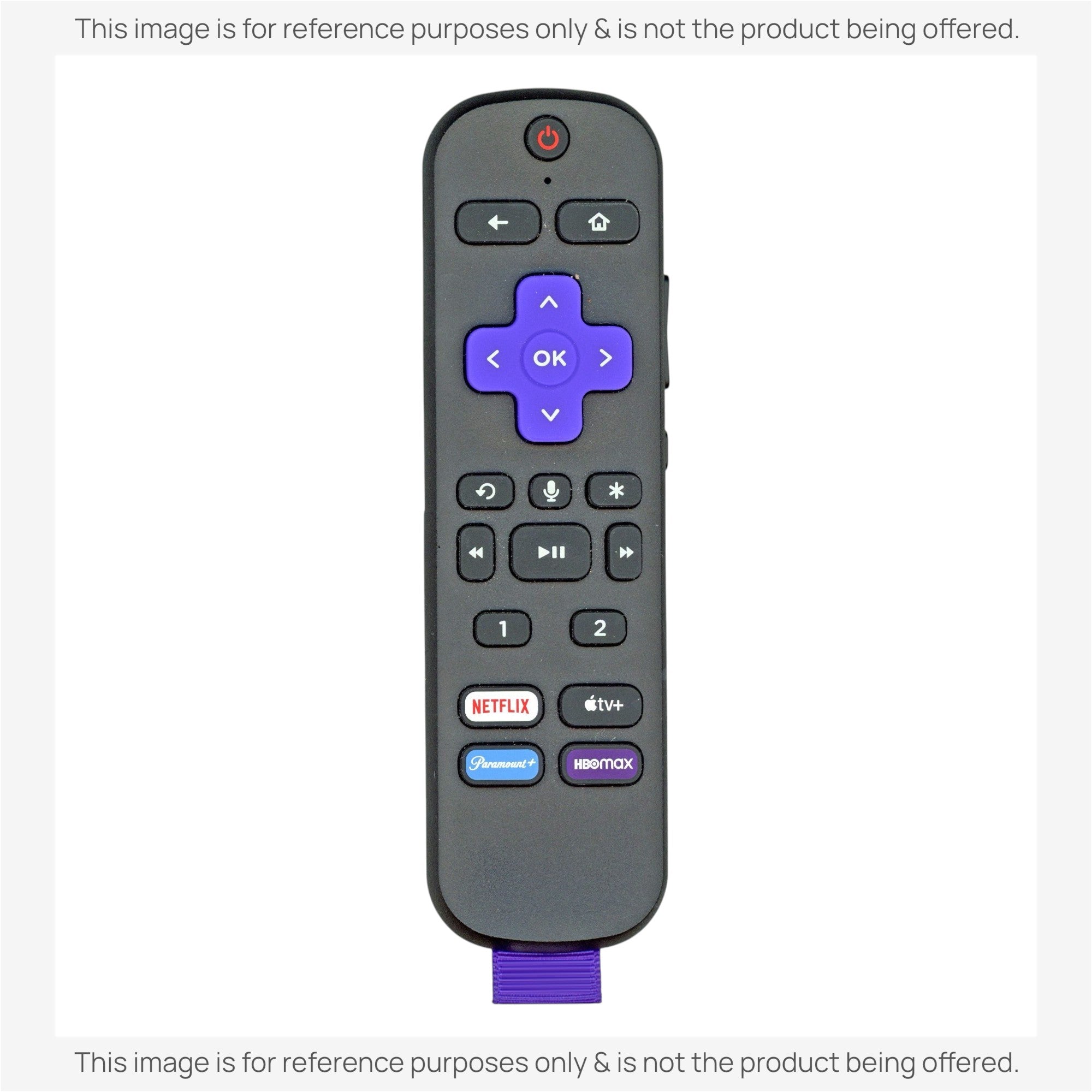 Télécommande Roku RCEL3 avec prise casque et commande vocale - 3026000017