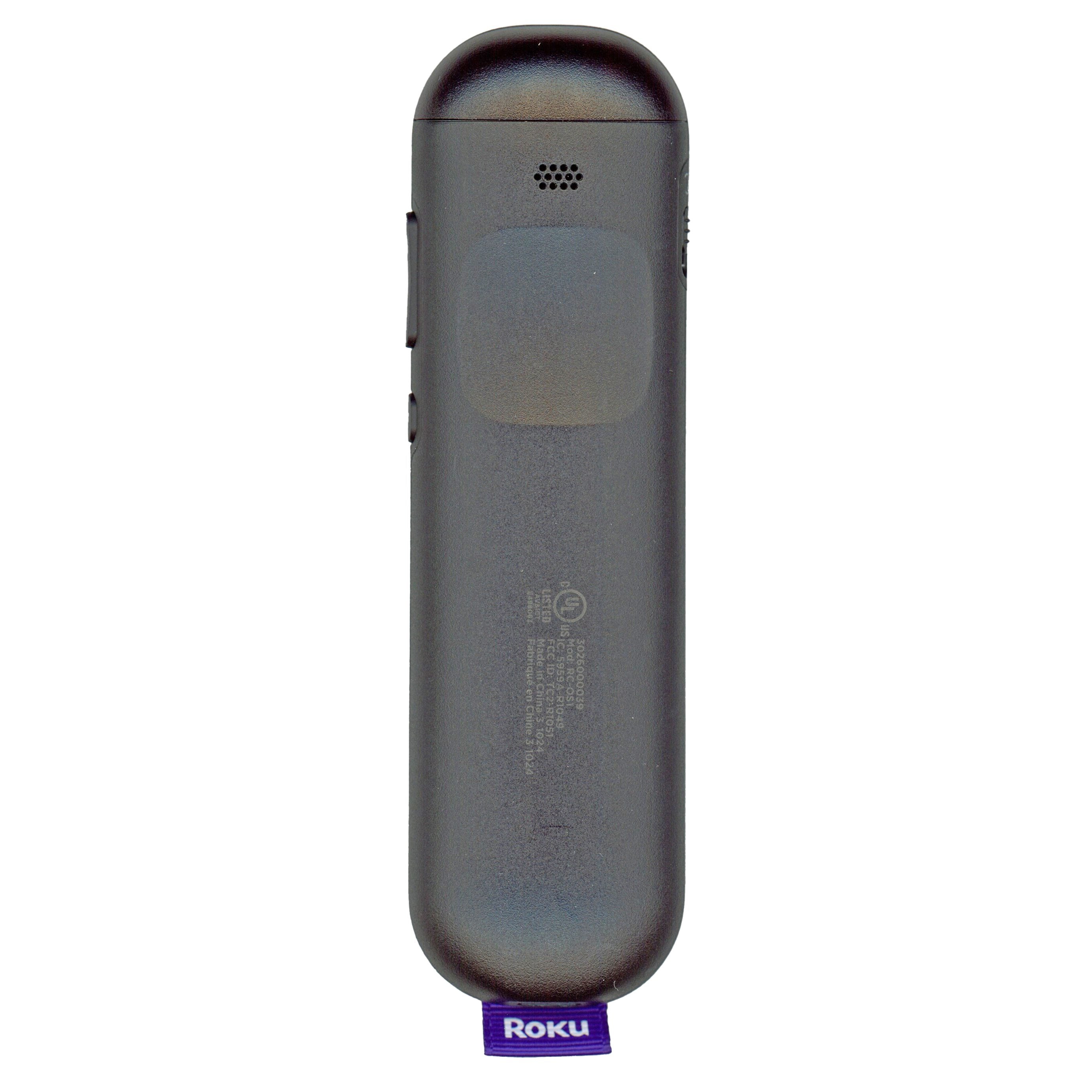 Control remoto de voz Roku RCOS1 Roku Voice Remote Pro (2.ª edición) para streaming - Netflix, Apple TV+, Paramount, HBOMax - 3026000039