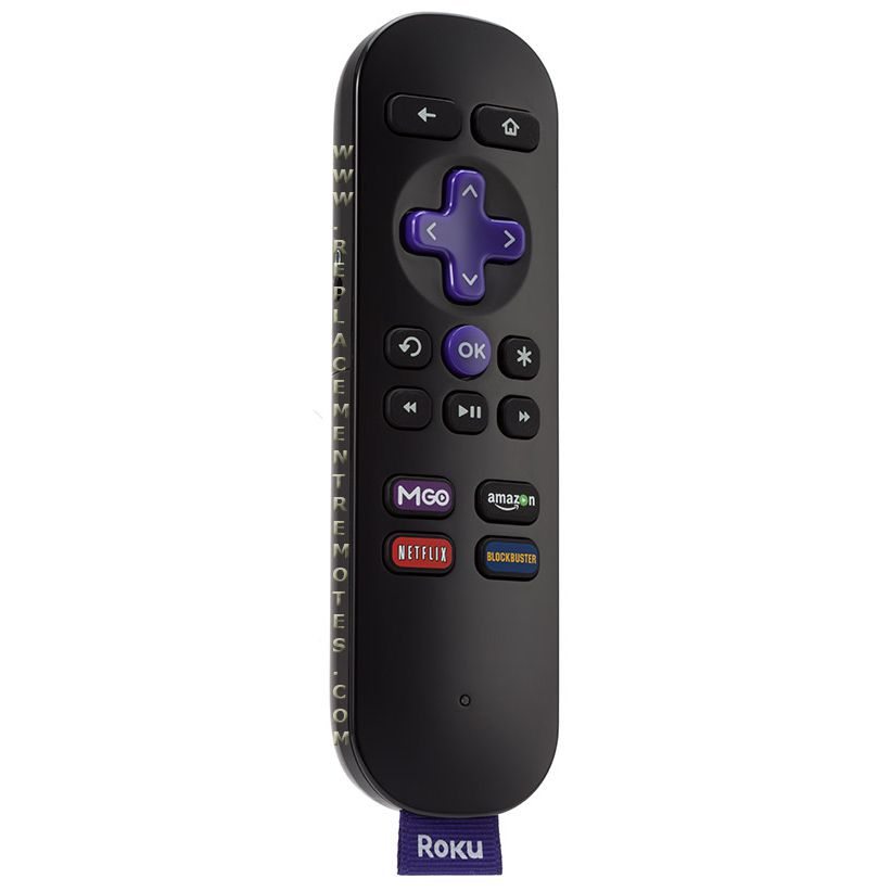 Control remoto de transmisión con conector para auriculares Roku Roku 2 RF