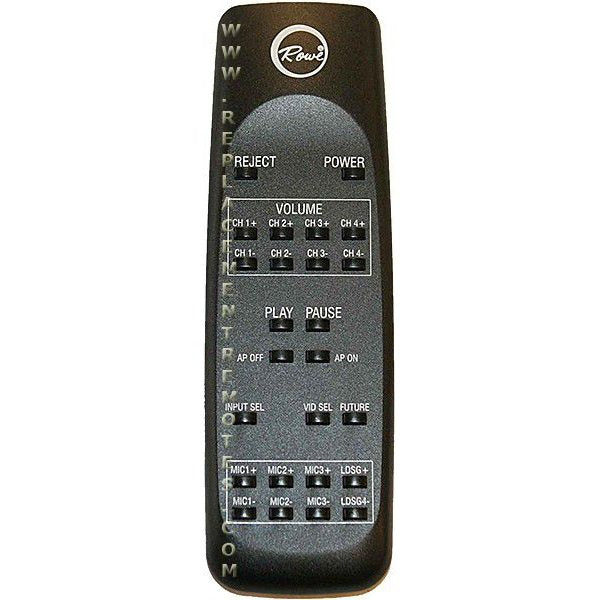 Rowe IR Internet Jukebox Remote Control