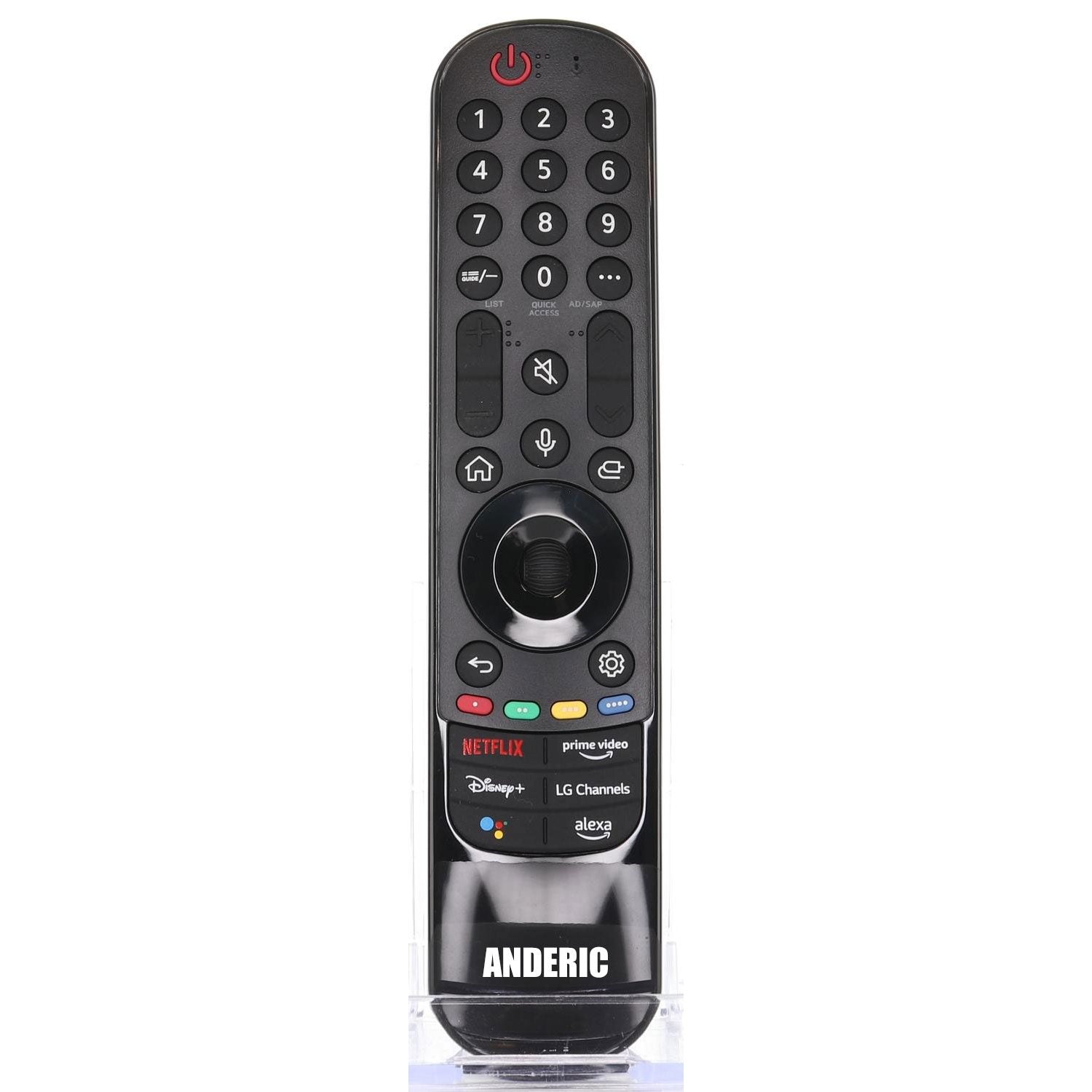 Control remoto Anderic RR22GA Magic IR-Only para televisor LG sin función de voz ni mouse