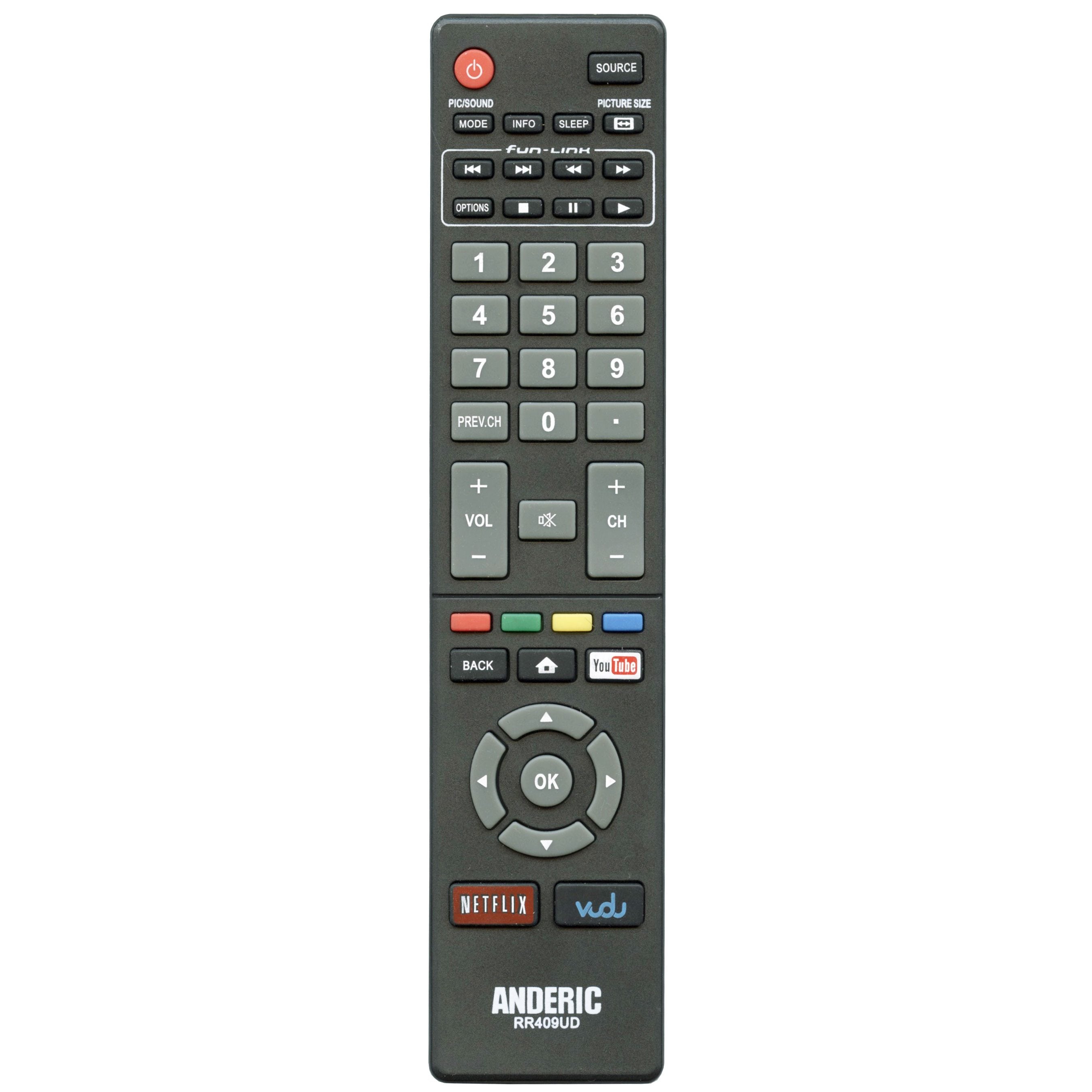 Sanyo NH415UP Smart TV Remote Control - NH415UP