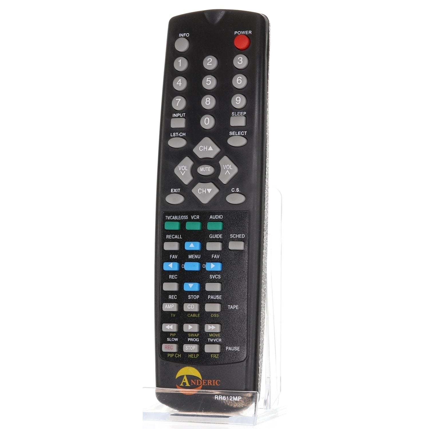 Control remoto para televisor Hitachi Anderic RR612MP