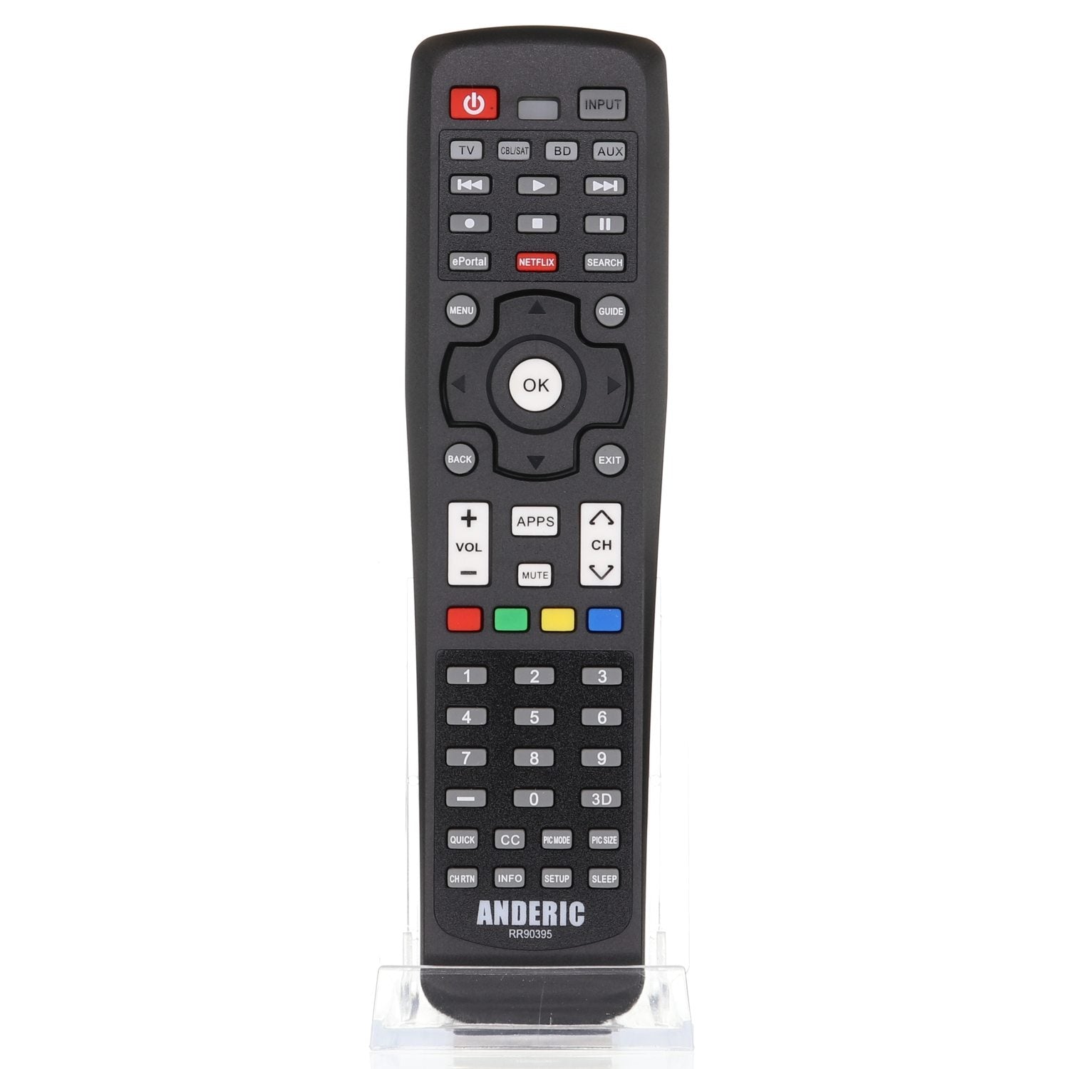 Control remoto Anderic CT-90395 para televisores inteligentes Toshiba - RR90395