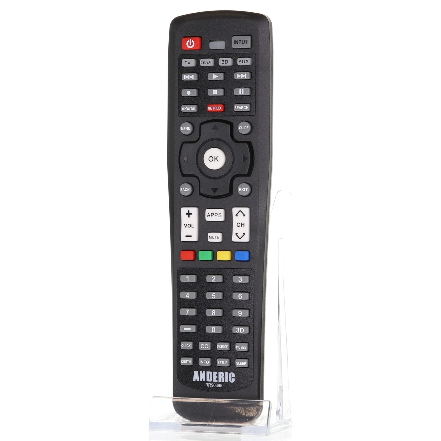 Control remoto Anderic CT-90395 para televisores inteligentes Toshiba - RR90395
