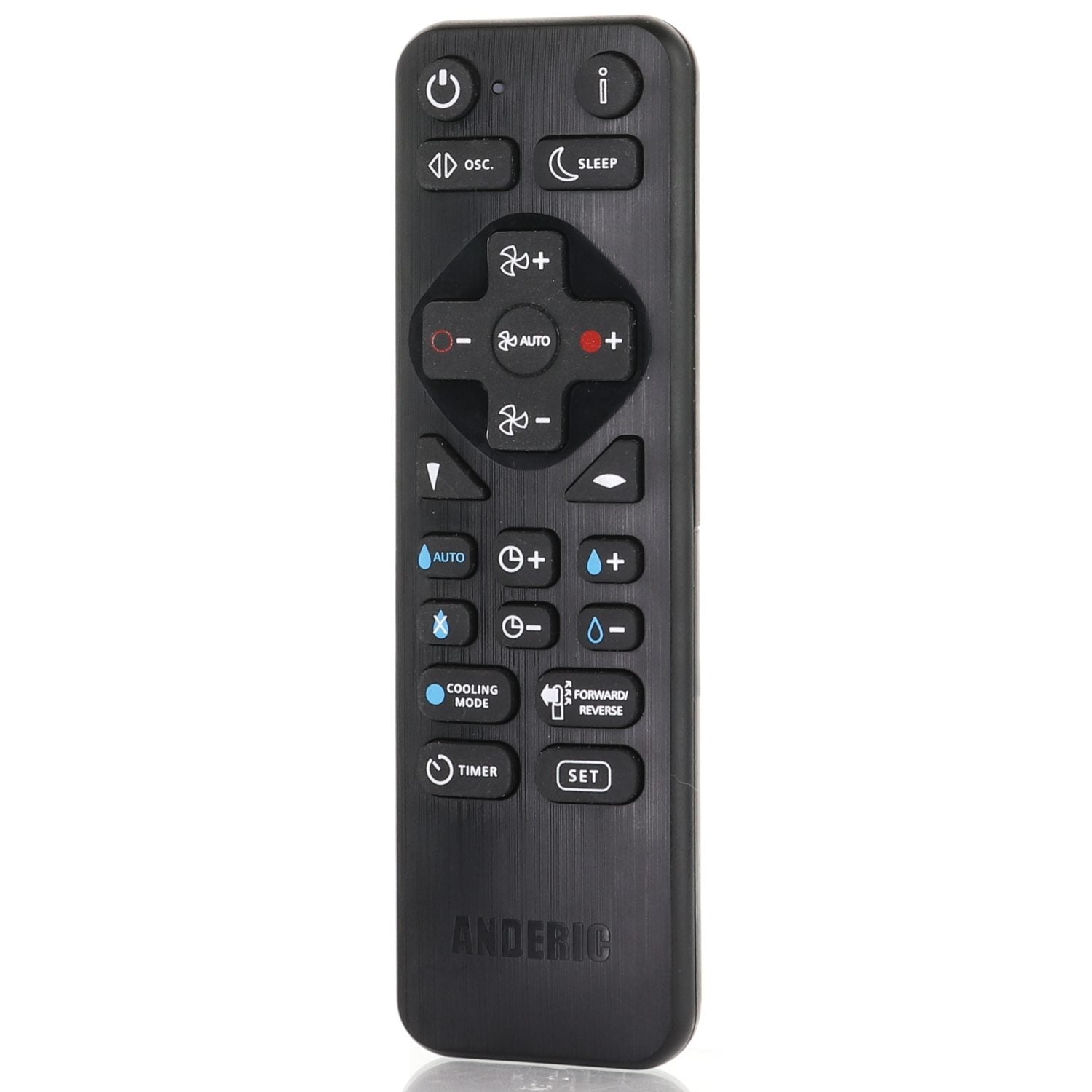 Control Remoto Universal Anderic RRDYS01.2 con Aprendizaje para Ventiladores Dyson | HP00 HP01 AM02 AM03 AM07 AM08 AM09 DP01 DP03 TP02 TP03 y Más