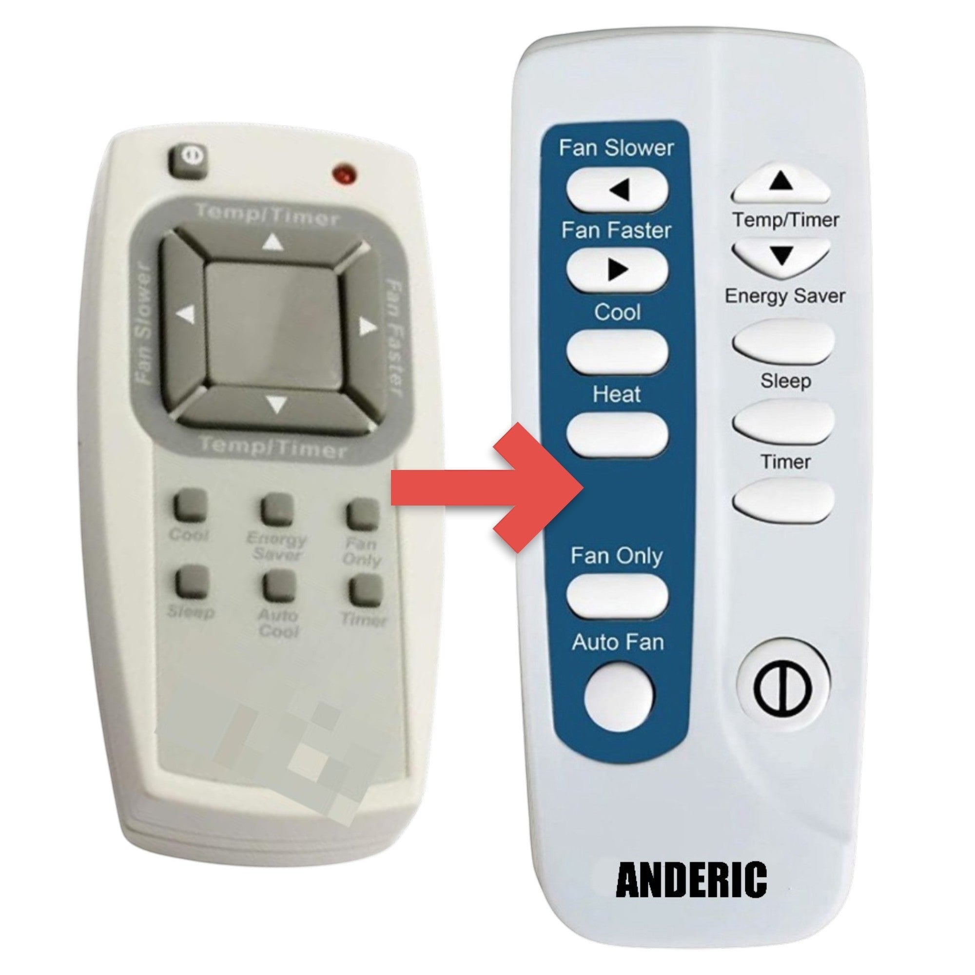 Control remoto del aire acondicionado Frigidaire 5304459360