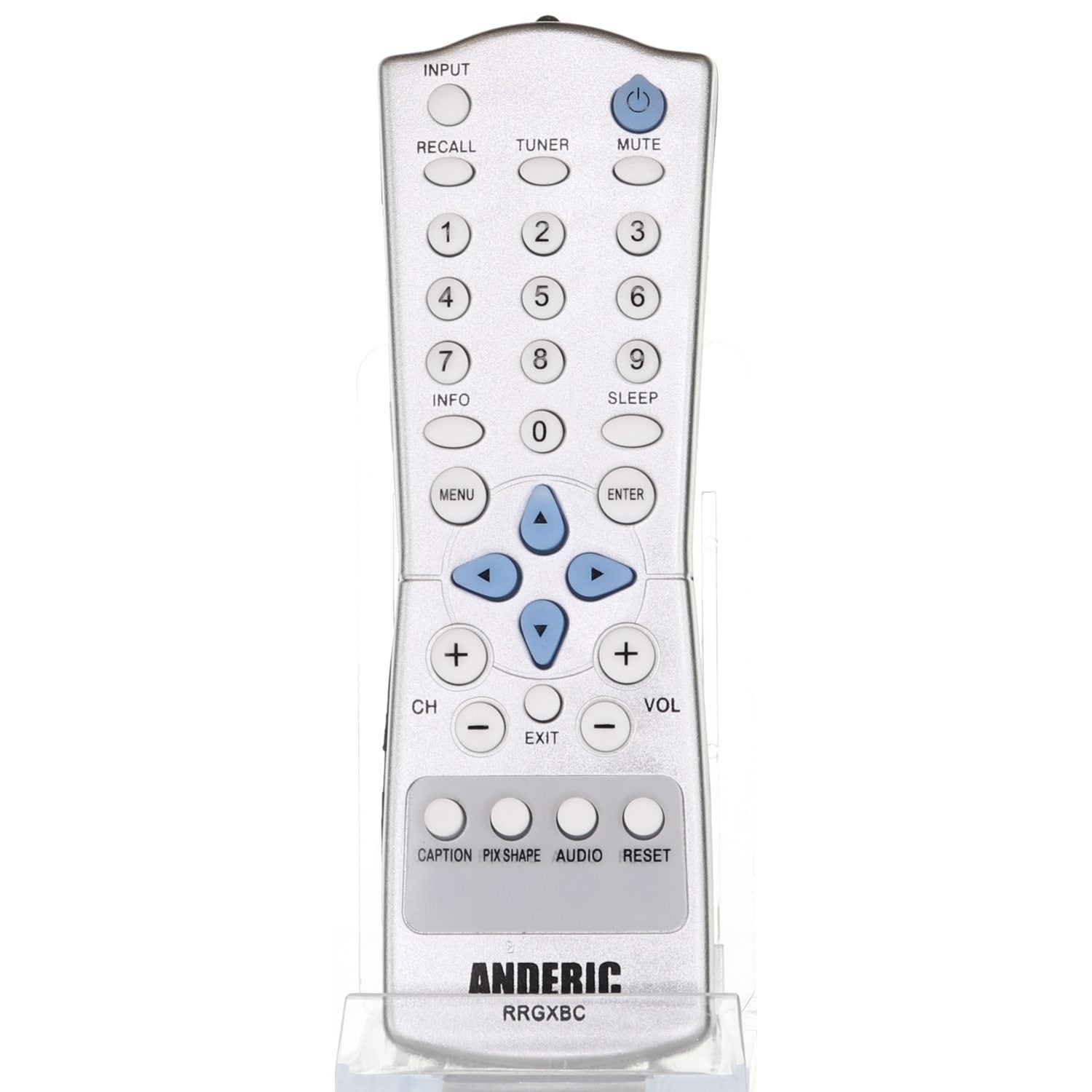 Anderic RRGXBC Replacement TV Remote Control for Sanyo GXBC and Similar models