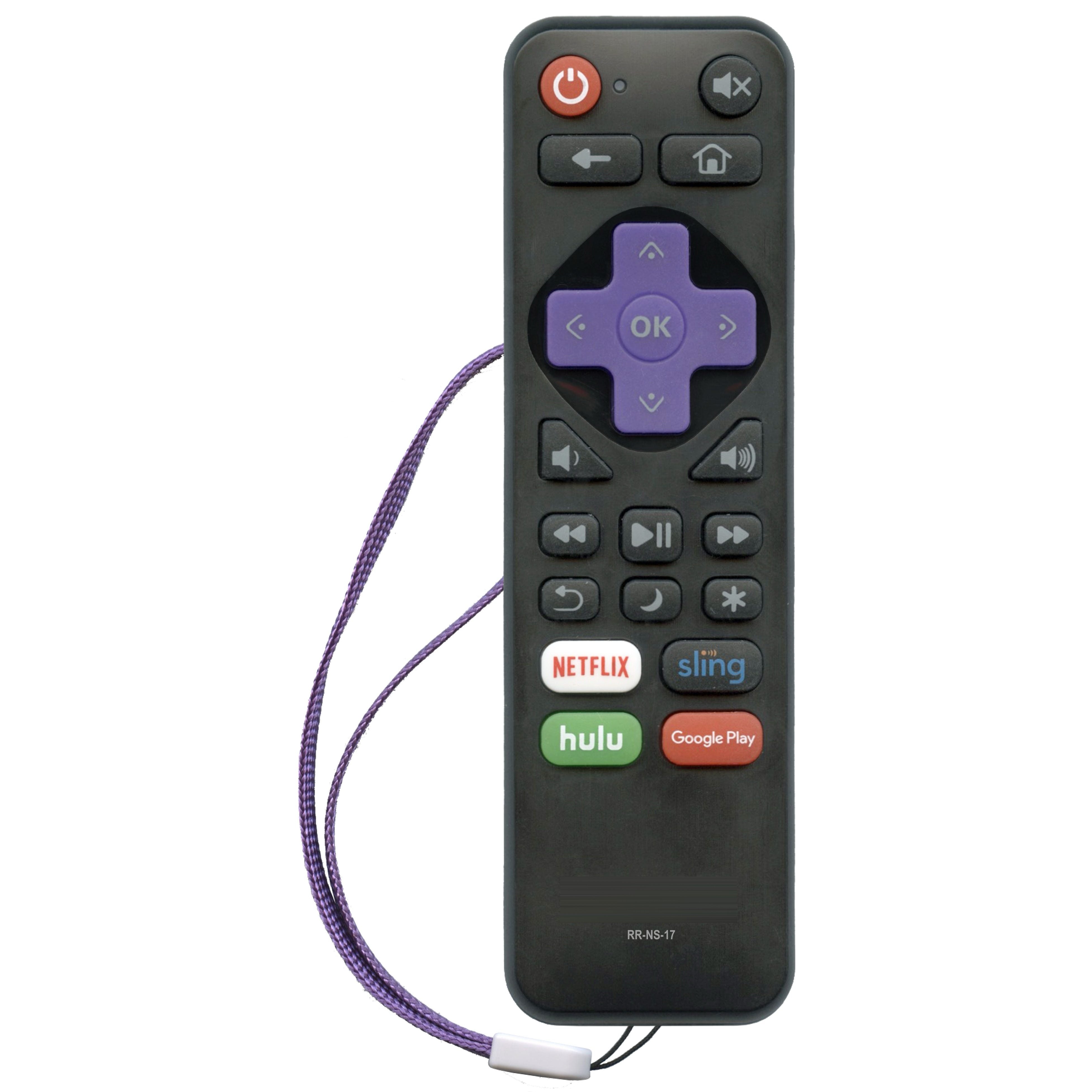 Control remoto Insignia NSRCRUS18 para Roku TV 2017 NS-RCRUS-18