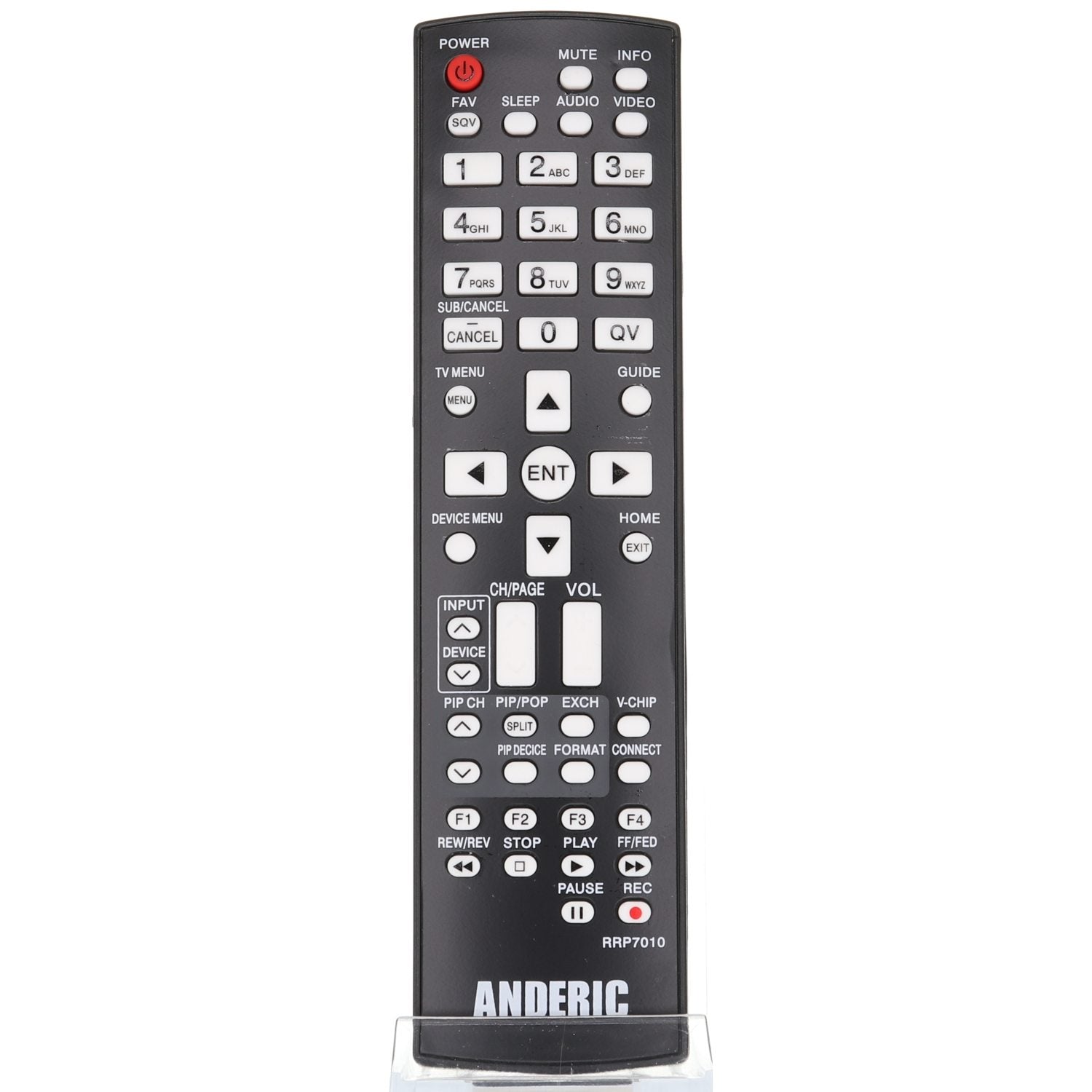 Control remoto para televisor Mitsubishi Anderic RRP7010 - 290P137010