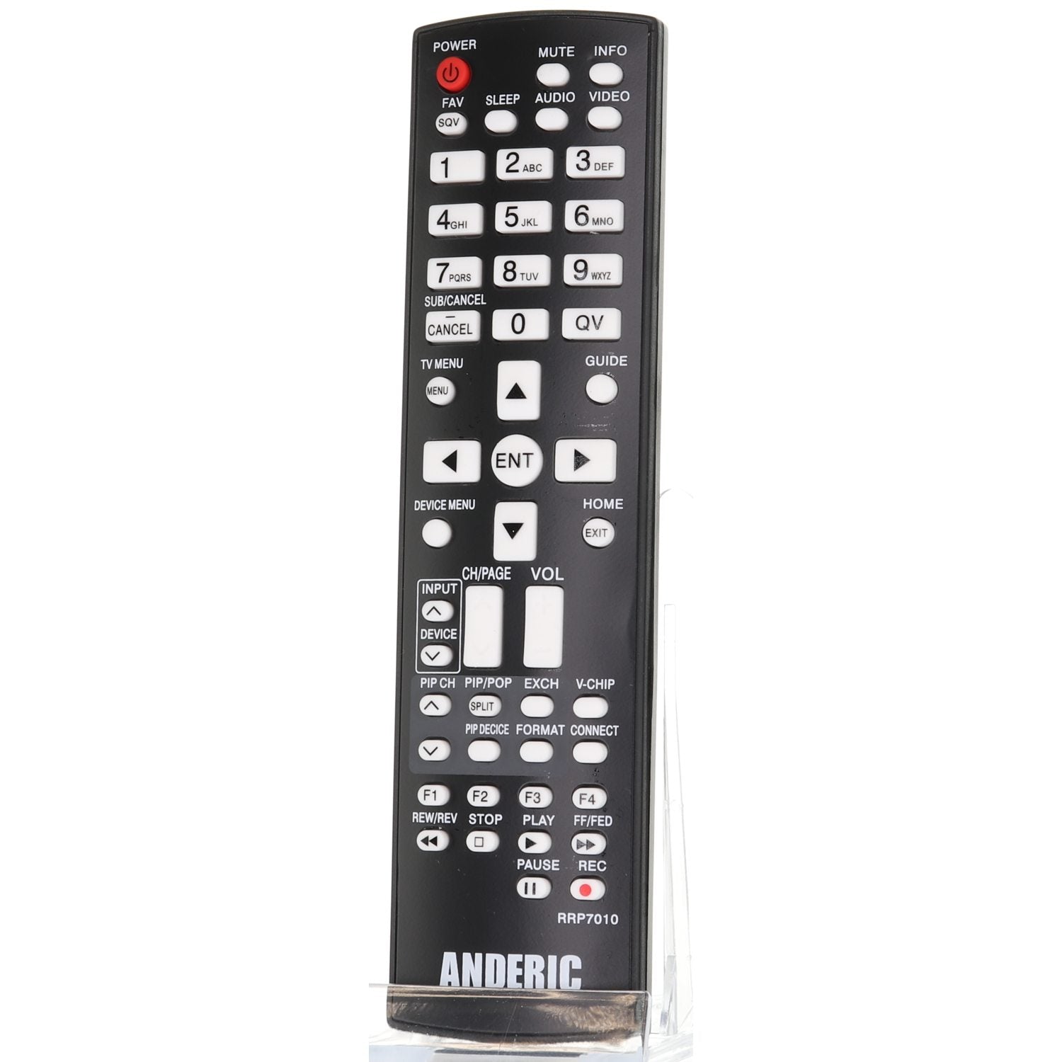 Control remoto para televisor Mitsubishi Anderic RRP7010 - 290P137010