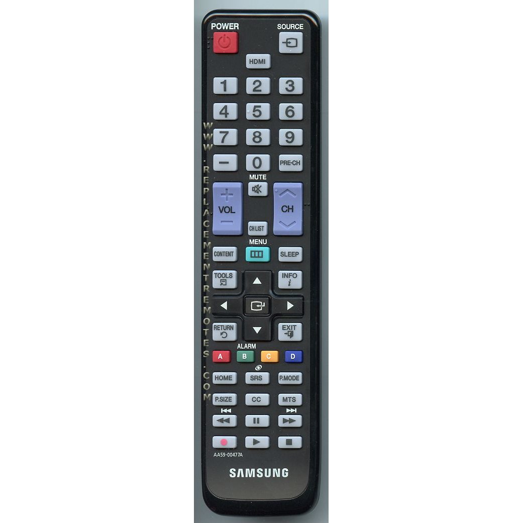 Samsung AA59-00477A TV Remote Control - AA5900477A