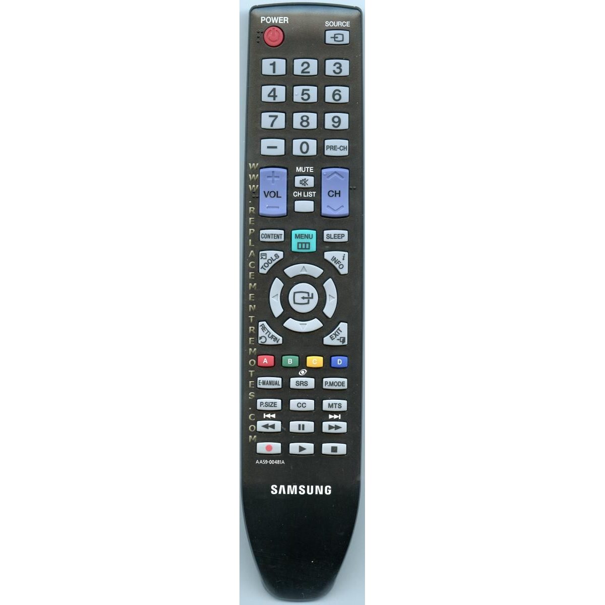 Samsung AA59-00481A TV Remote Control - AA5900481A