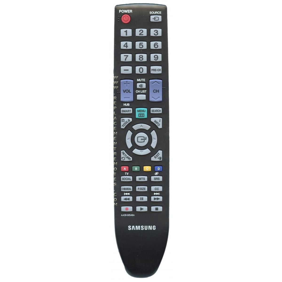 Control remoto para TV Samsung AA5900548A