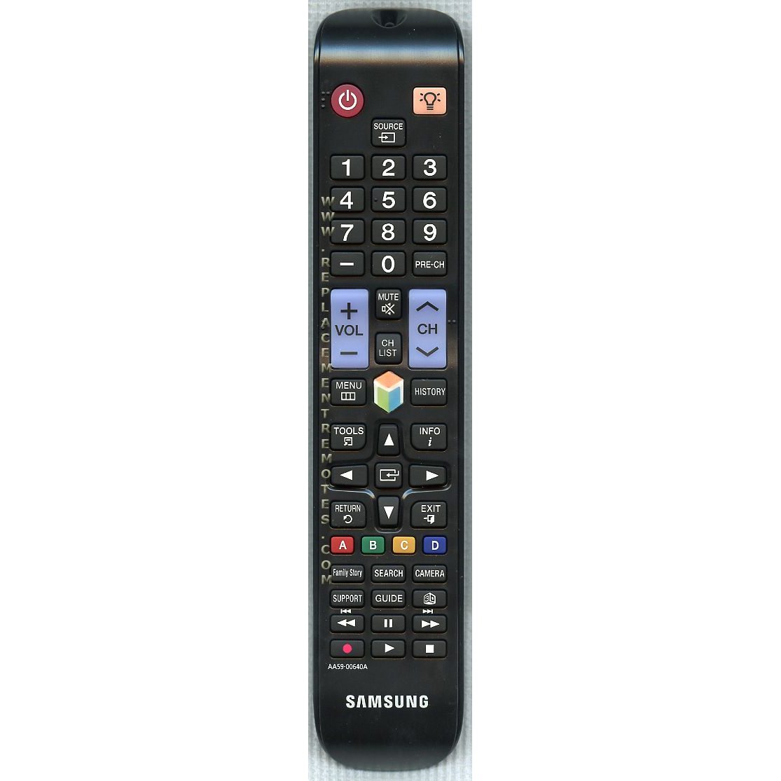 Control remoto para TV Samsung AA5900640A