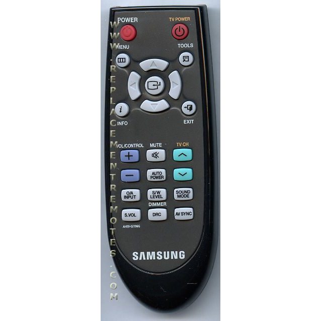 Samsung AH59-02196G Audio Remote Control - AH5902196G