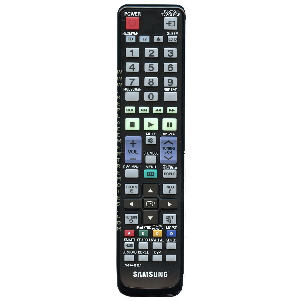 Samsung AH59-02343A Blu-ray Remote Control - AH5902343A